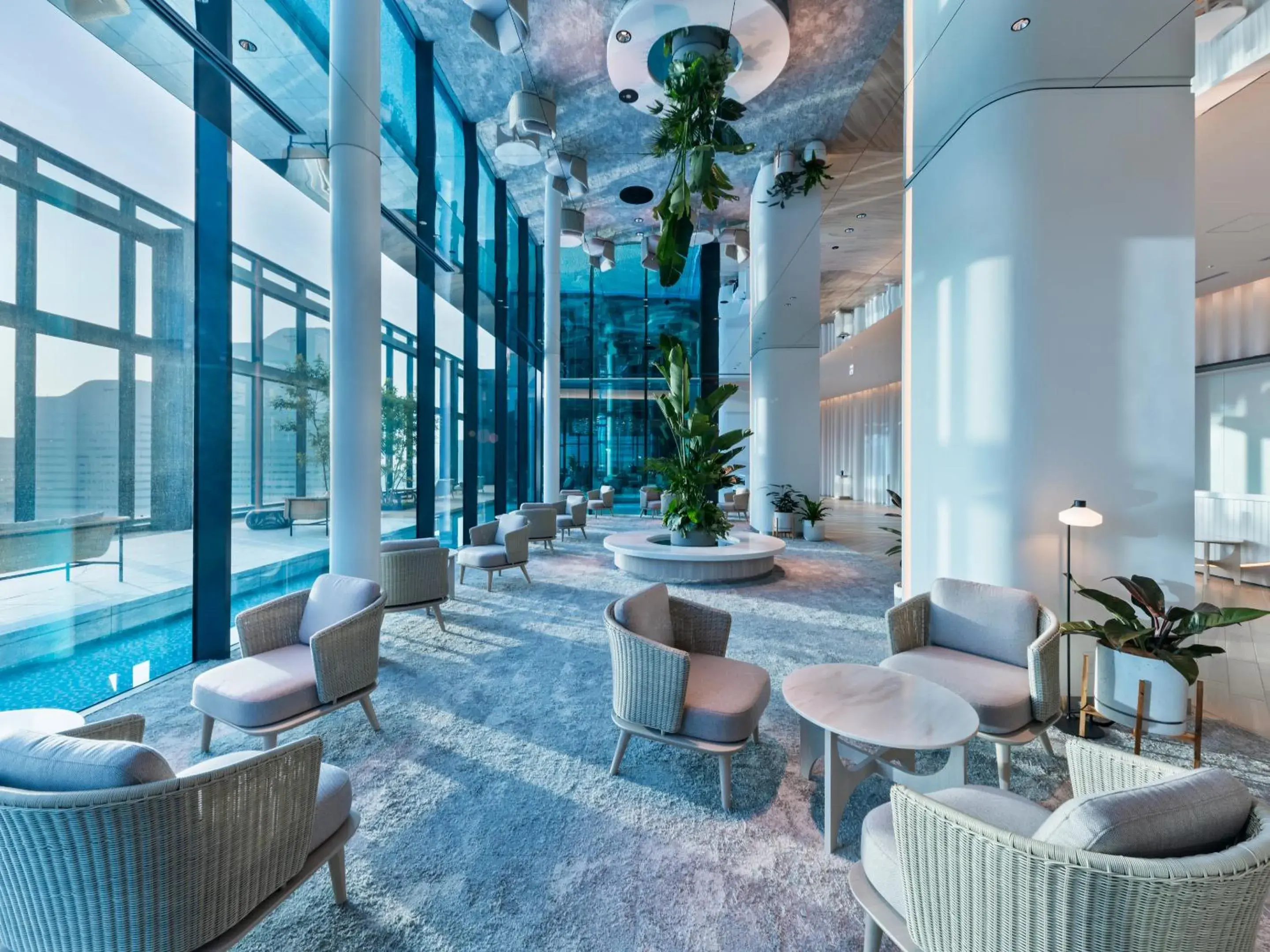 Lobby or reception in Mitsui Garden Hotel Yokohama Minatomirai Premier Lobby or reception in Mitsui Garden Hotel Yokohama Minatomirai Premier