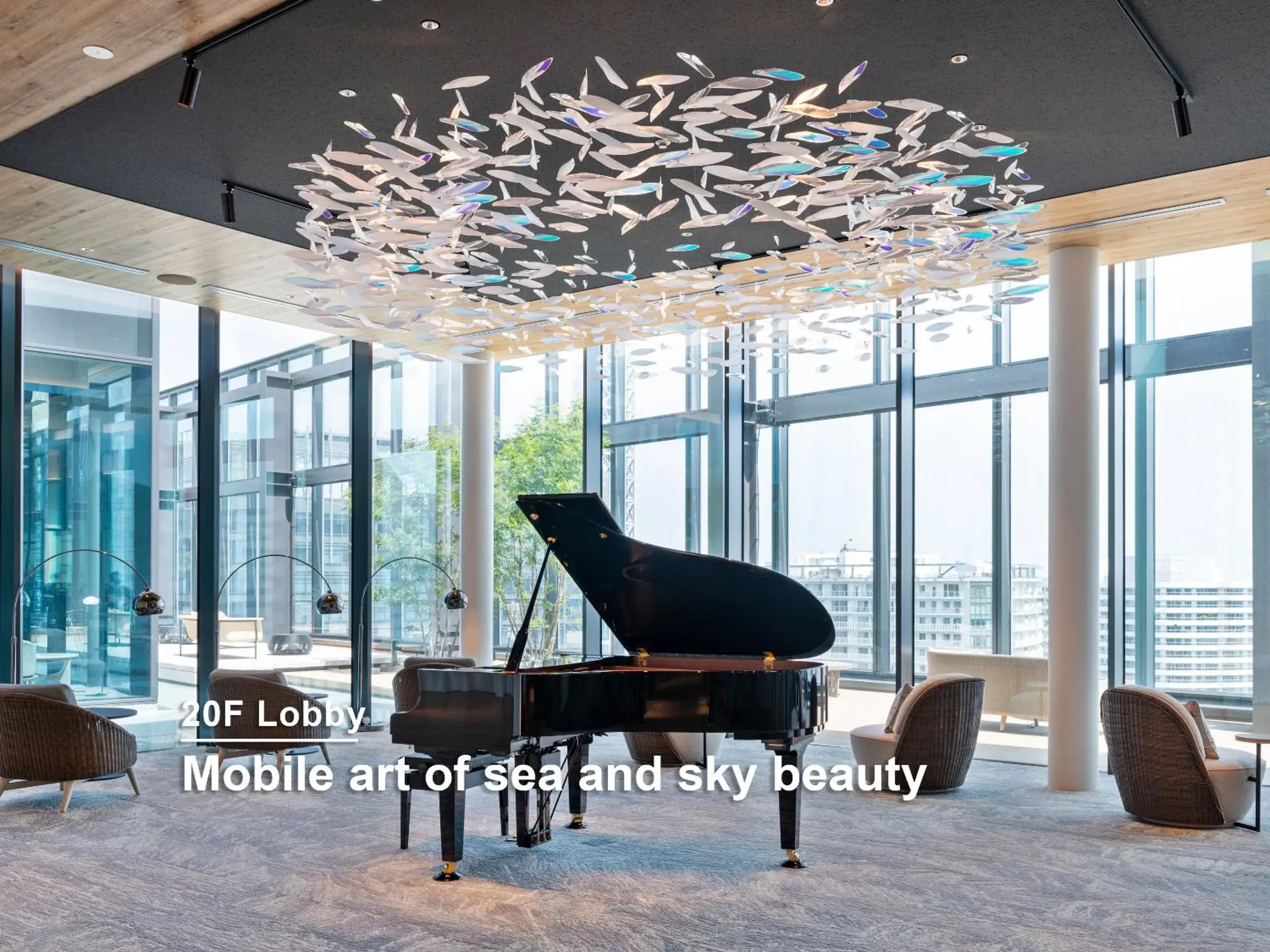 Lobby or reception in Mitsui Garden Hotel Yokohama Minatomirai Premier Lobby or reception in Mitsui Garden Hotel Yokohama Minatomirai Premier