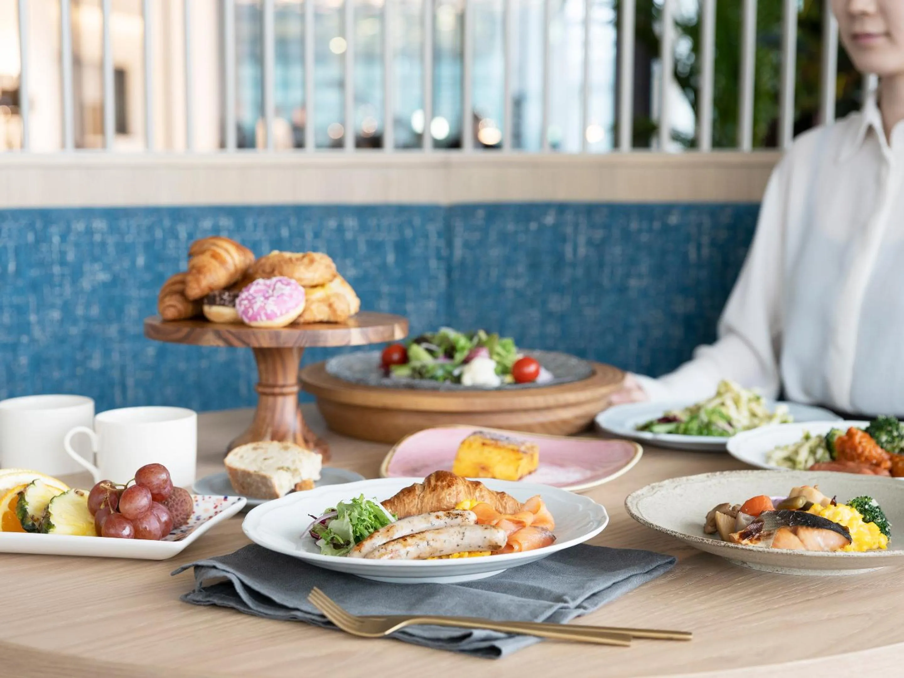 Breakfast in Mitsui Garden Hotel Yokohama Minatomirai Premier