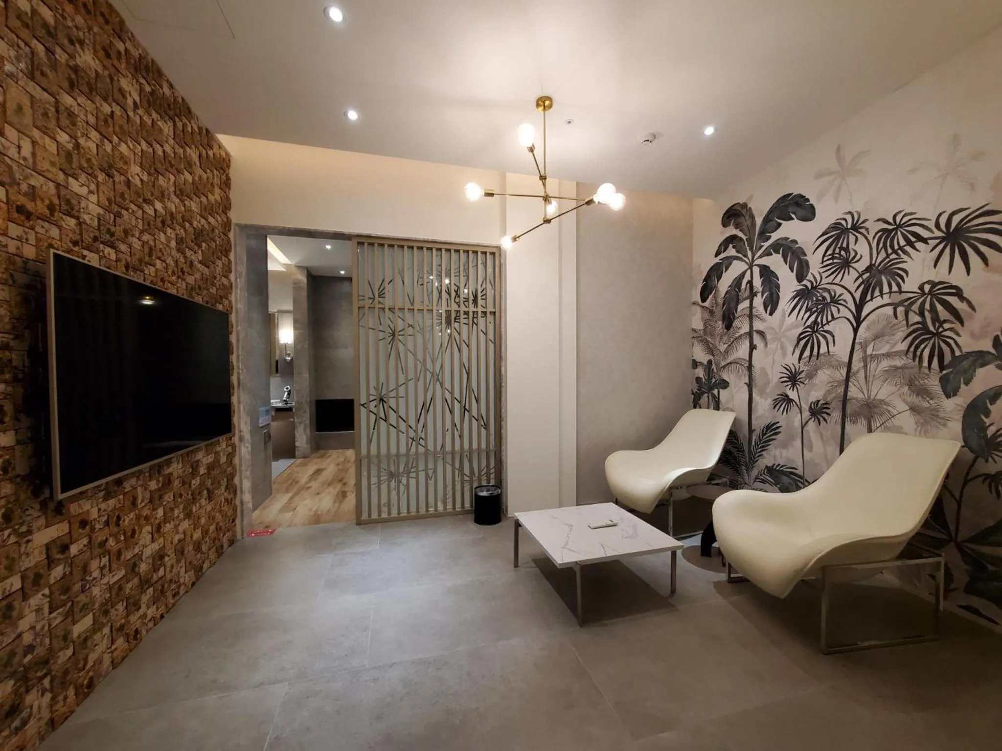 Living room in Domo Hotel