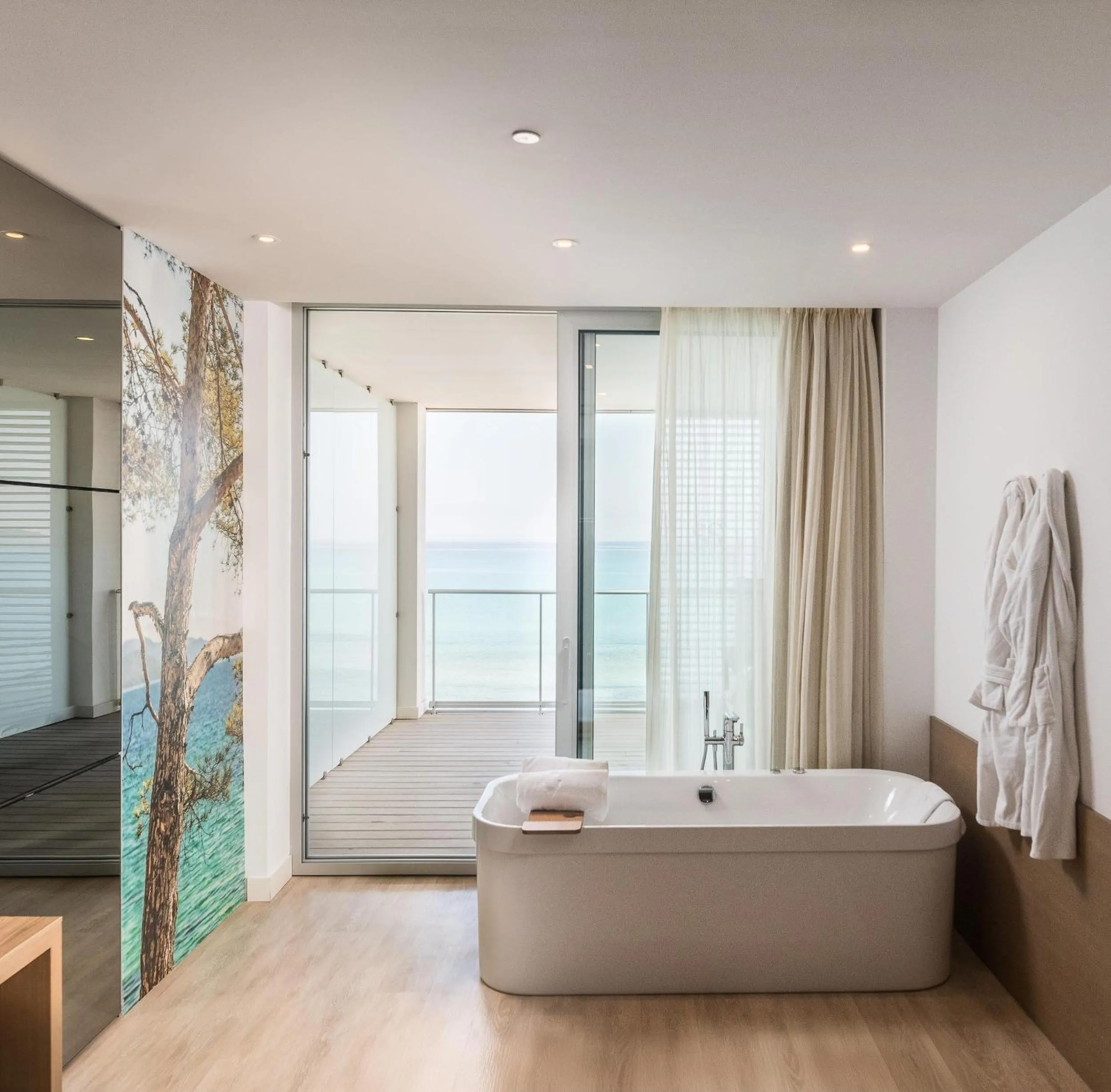 Bathroom, Bed in Pure Salt Garonda - Adults Only