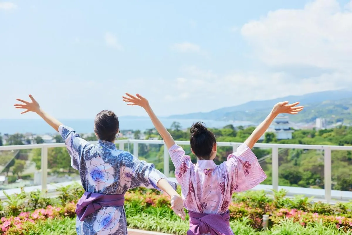 Natural landscape in Tenseien Odawara Station Annex