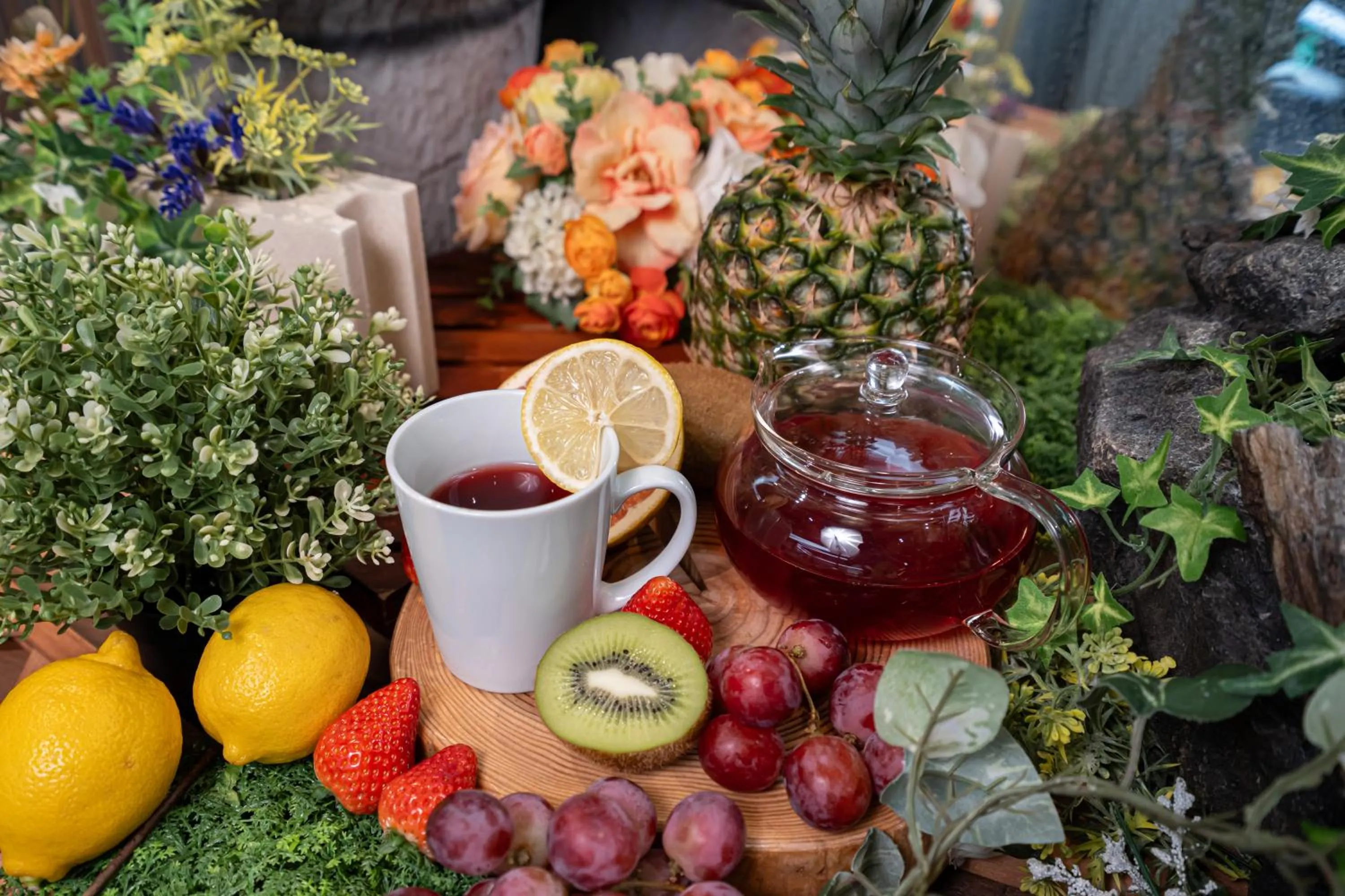 Drinks in L stay & grow Harumi