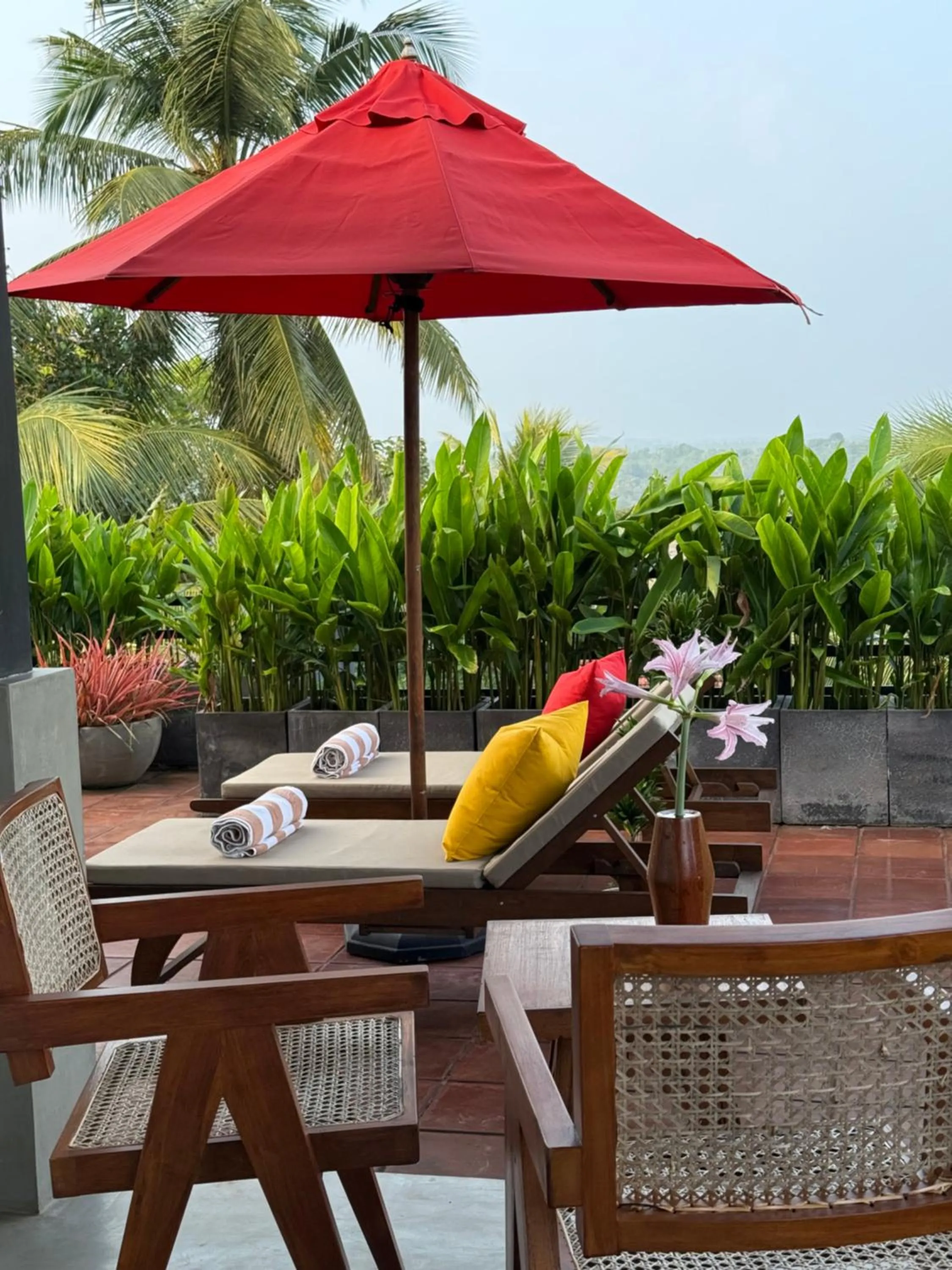 Patio in D' Art VILLA RETREAT AND SPA