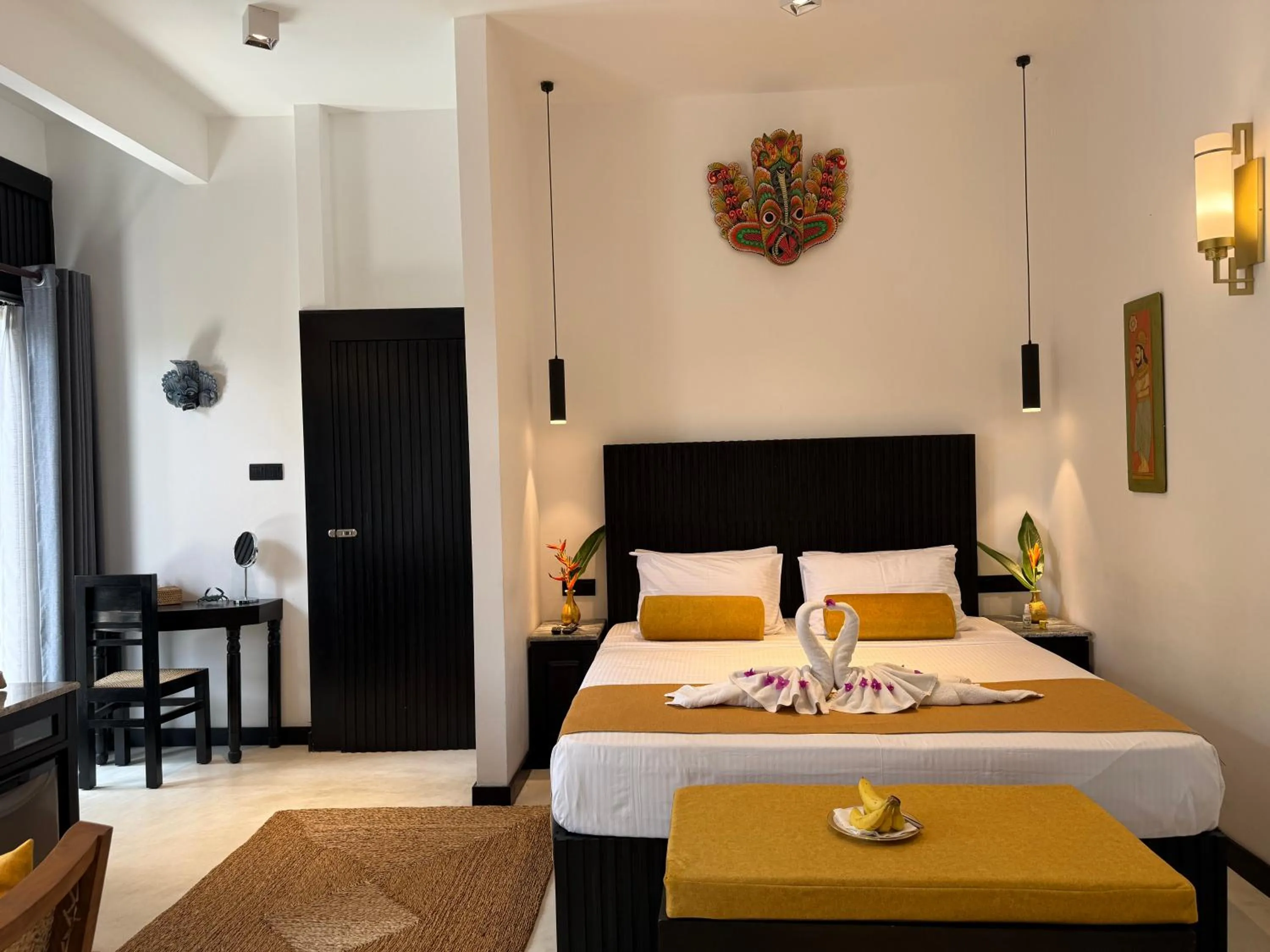 Bed in D' Art VILLA RETREAT AND SPA