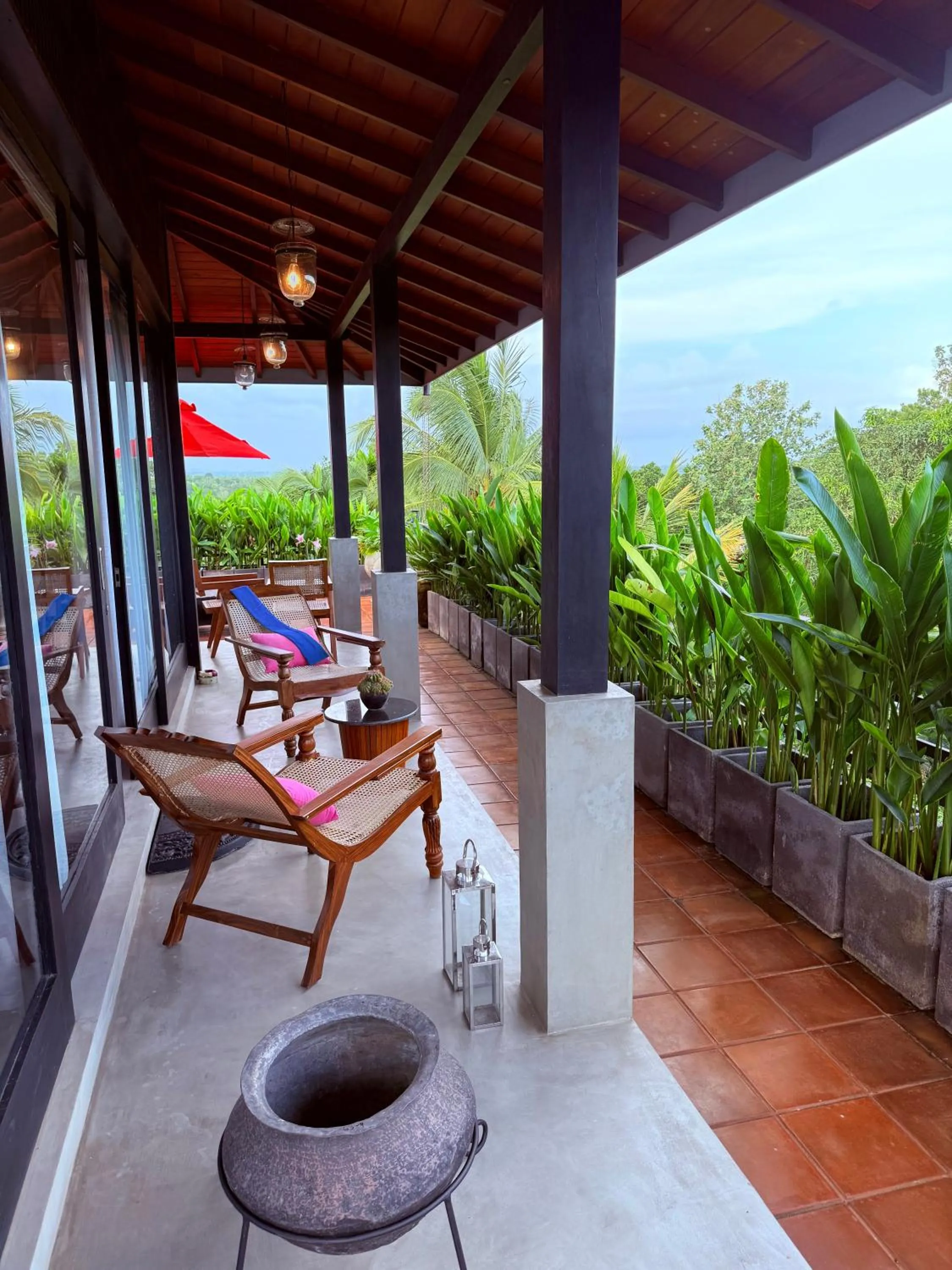 Patio in D' Art VILLA RETREAT AND SPA