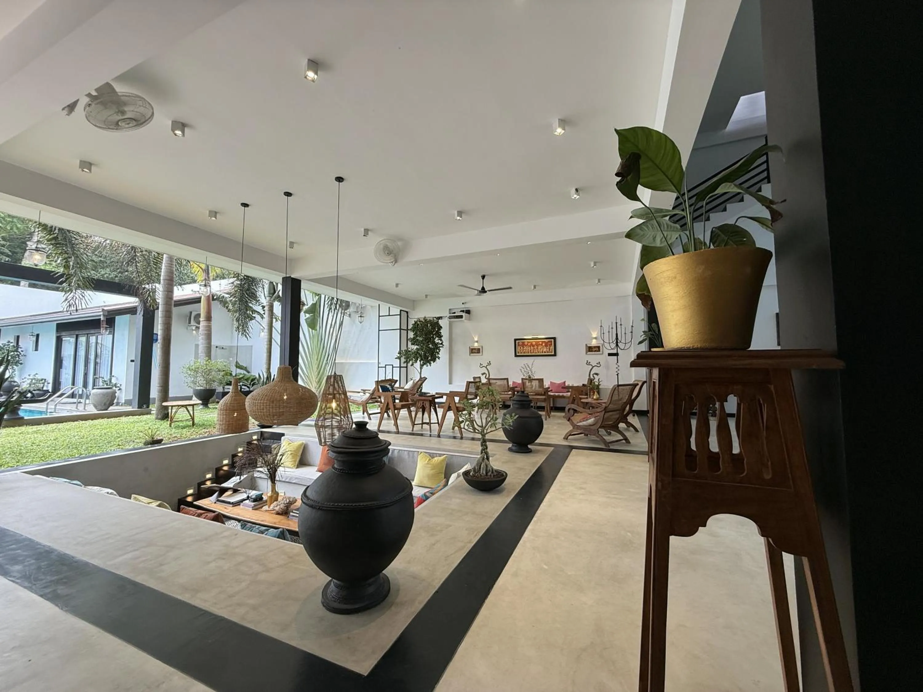 Living room in D' Art VILLA RETREAT AND SPA