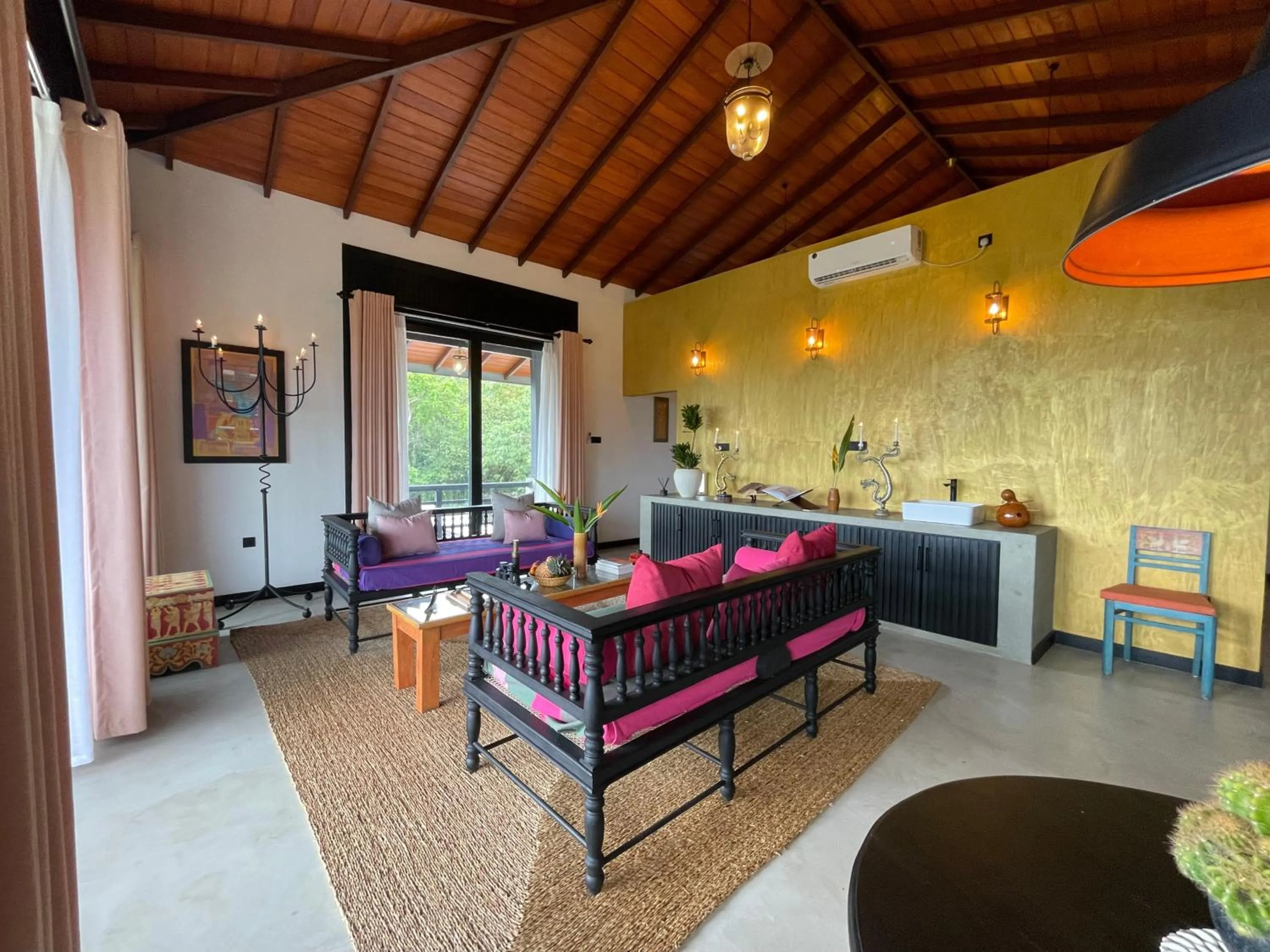 Living room in D' Art VILLA RETREAT AND SPA