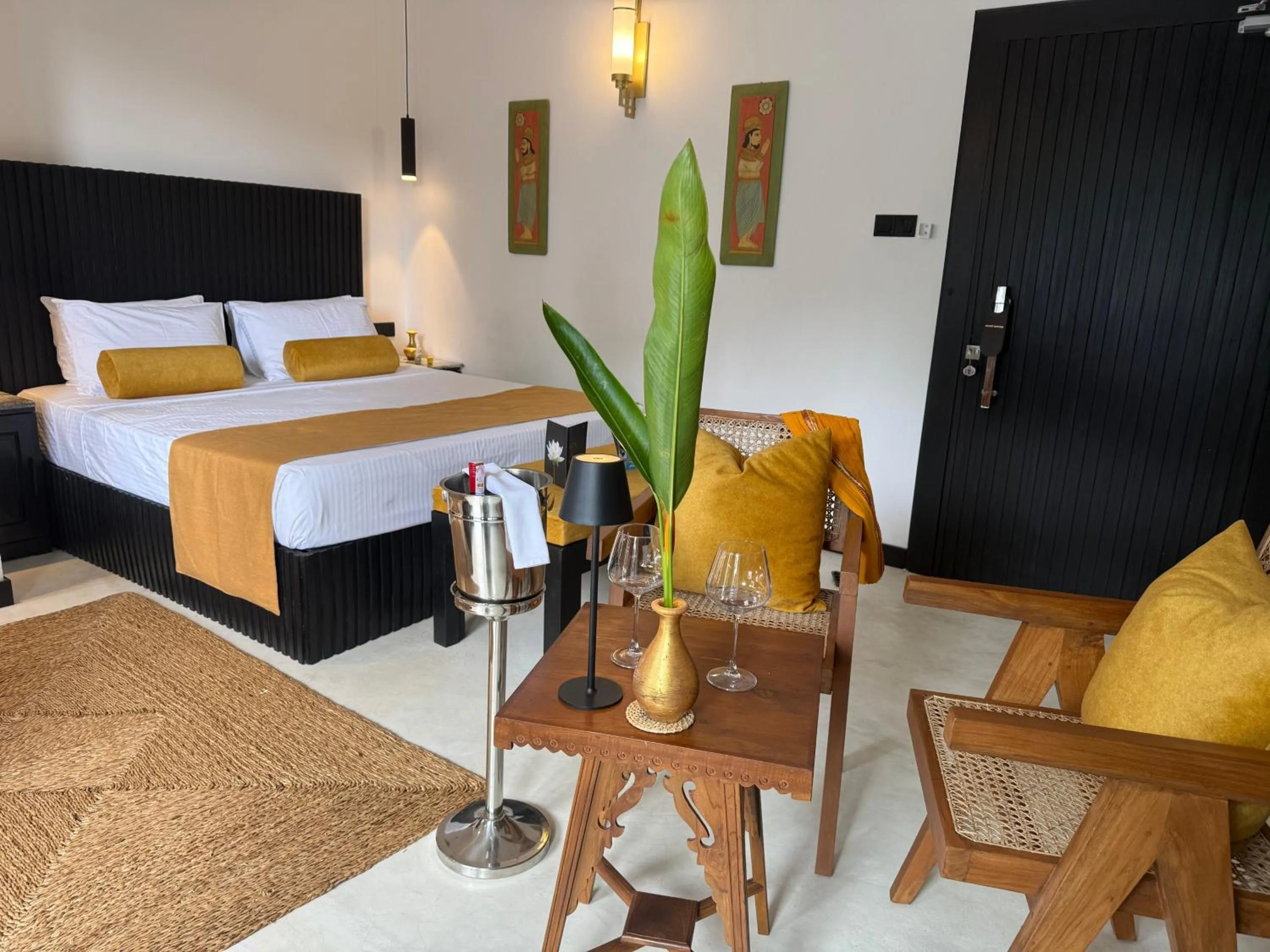 Bed in D' Art VILLA RETREAT AND SPA