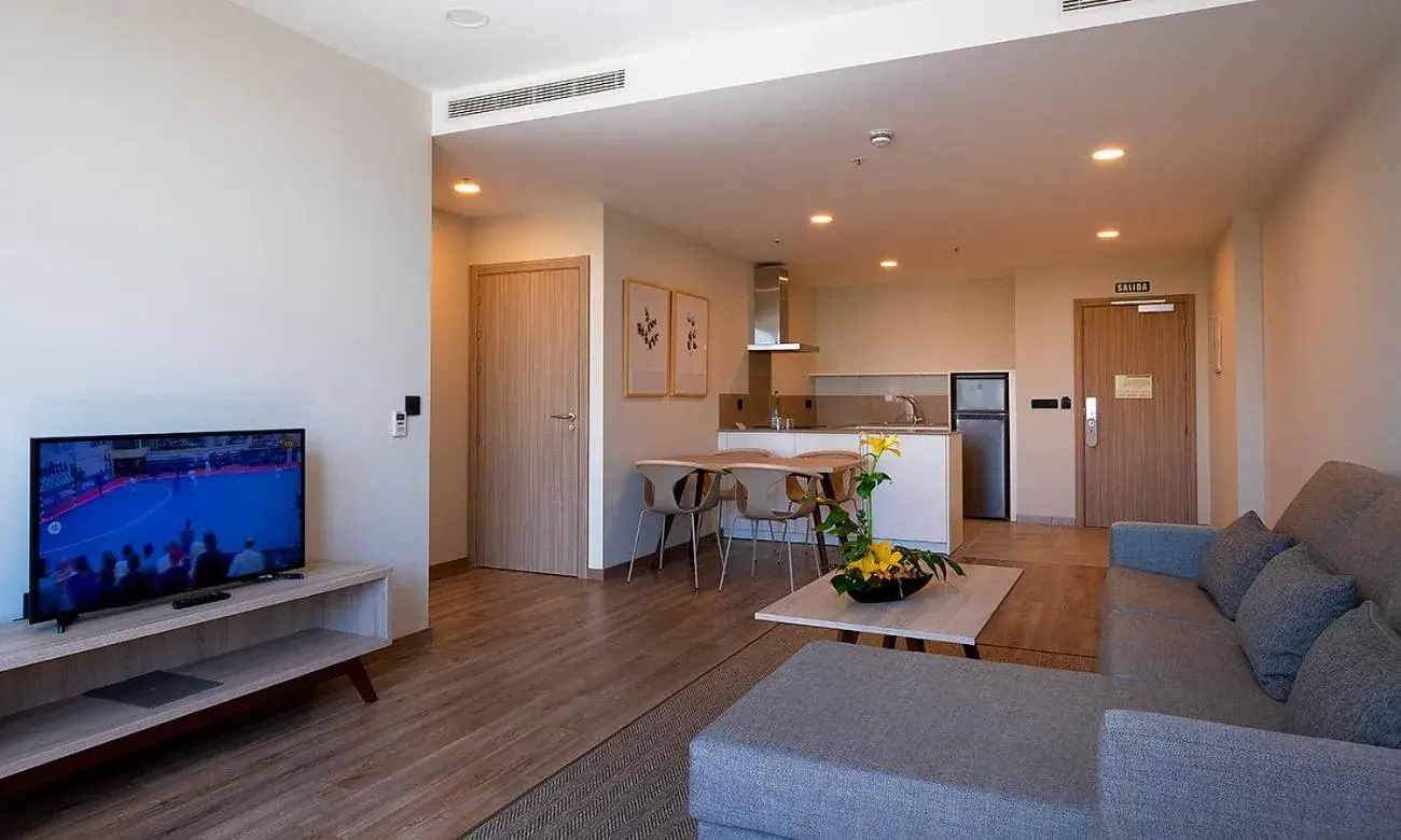 One-Bedroom Apartment with Terrace in Aparthotel Attica 21 Vallés One-Bedroom Apartment with Terrace in Aparthotel Attica 21 Vallés