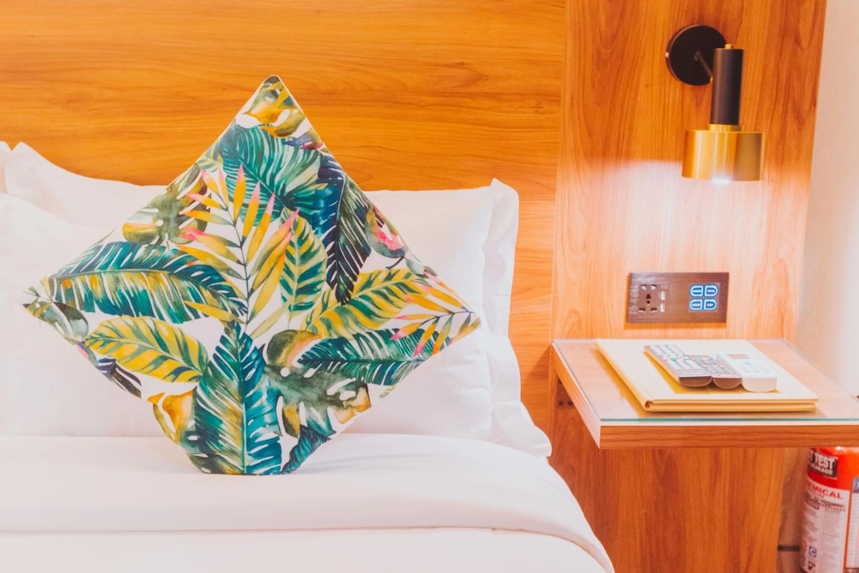 Bed in SureStay Studio by Best Western Clarkview Angeles City