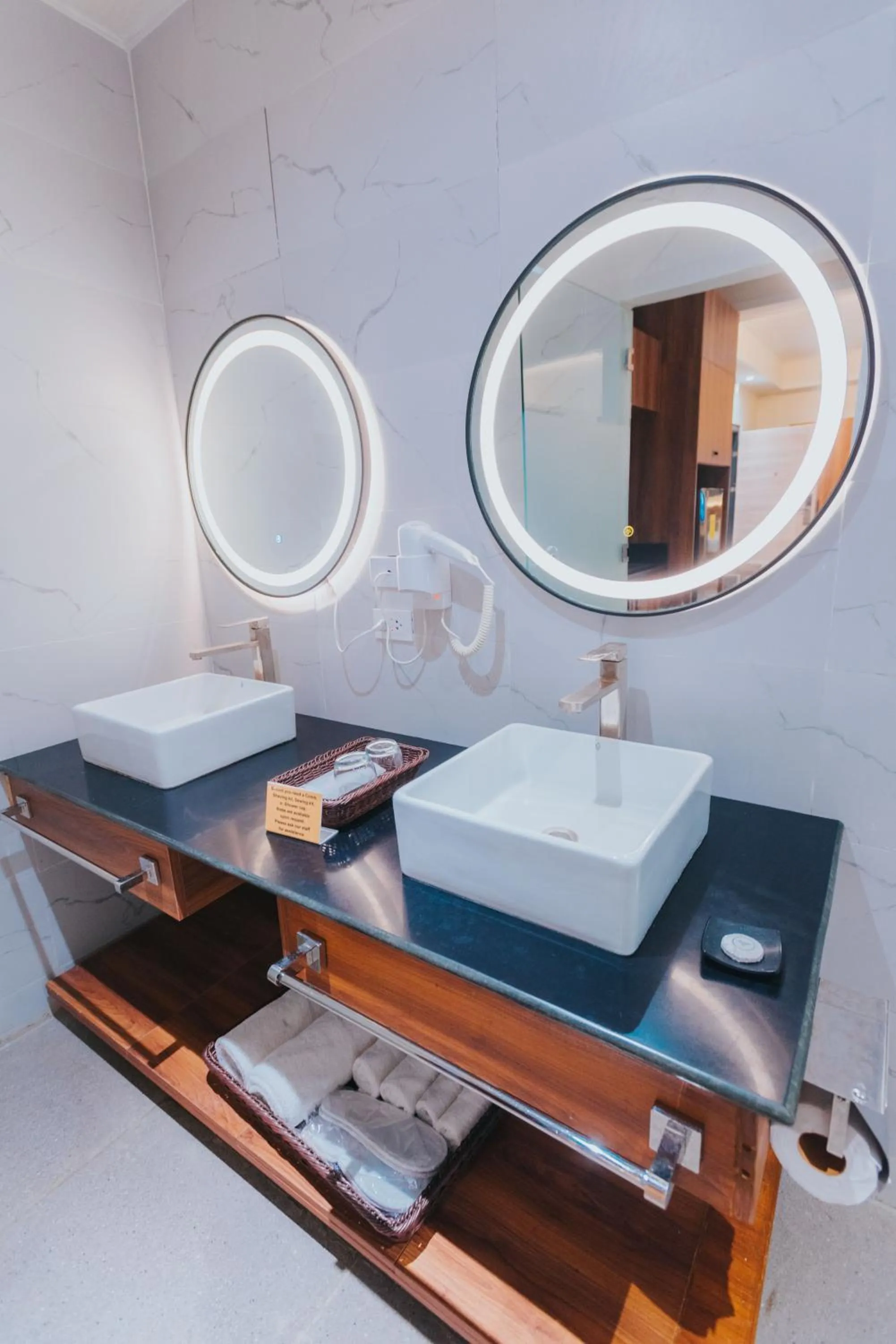 Bathroom in SureStay Studio by Best Western Clarkview Angeles City