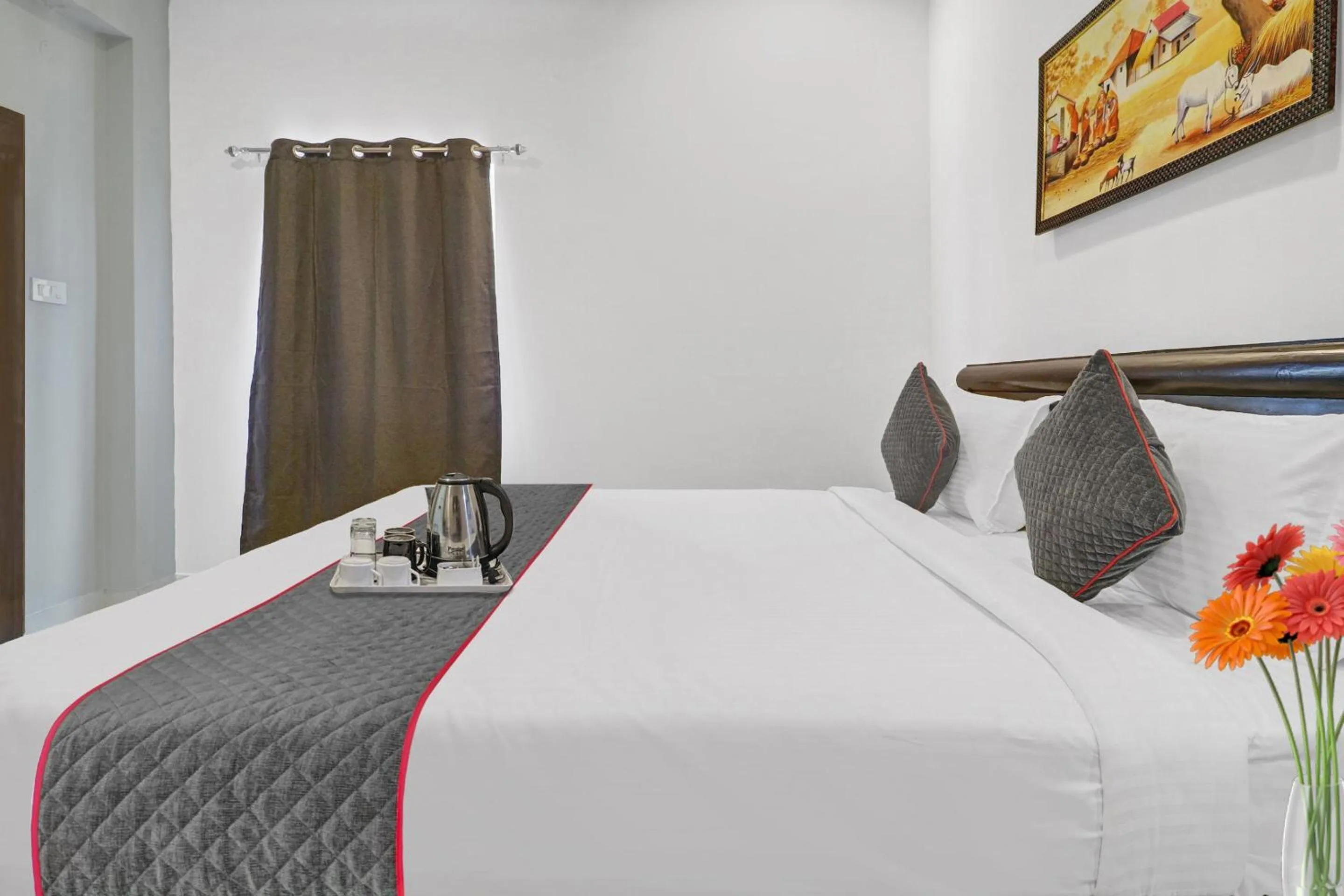 Bedroom, Bed in Super Townhouse RCC PARK VIEW INN