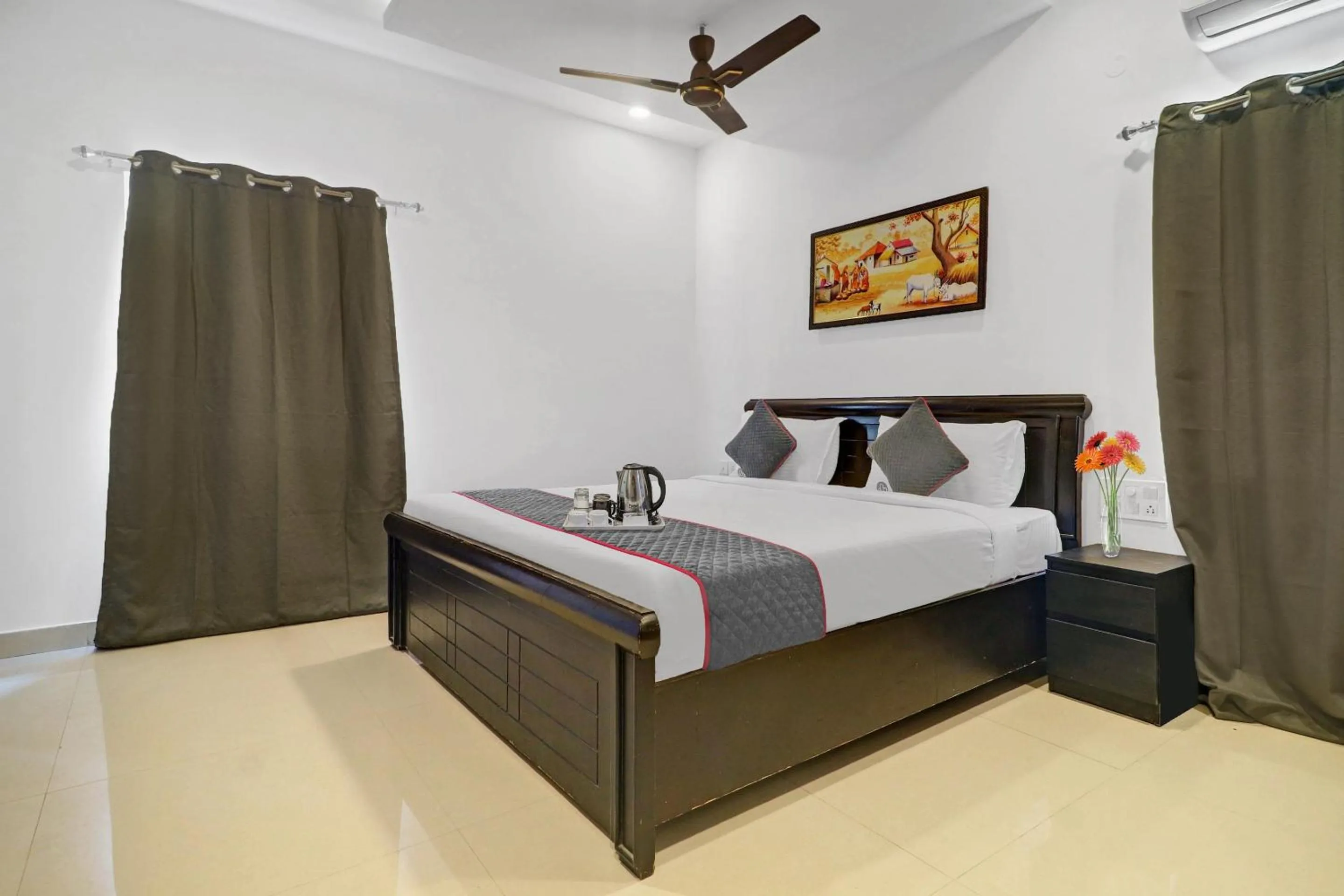 Bedroom, Bed in Super Townhouse RCC PARK VIEW INN