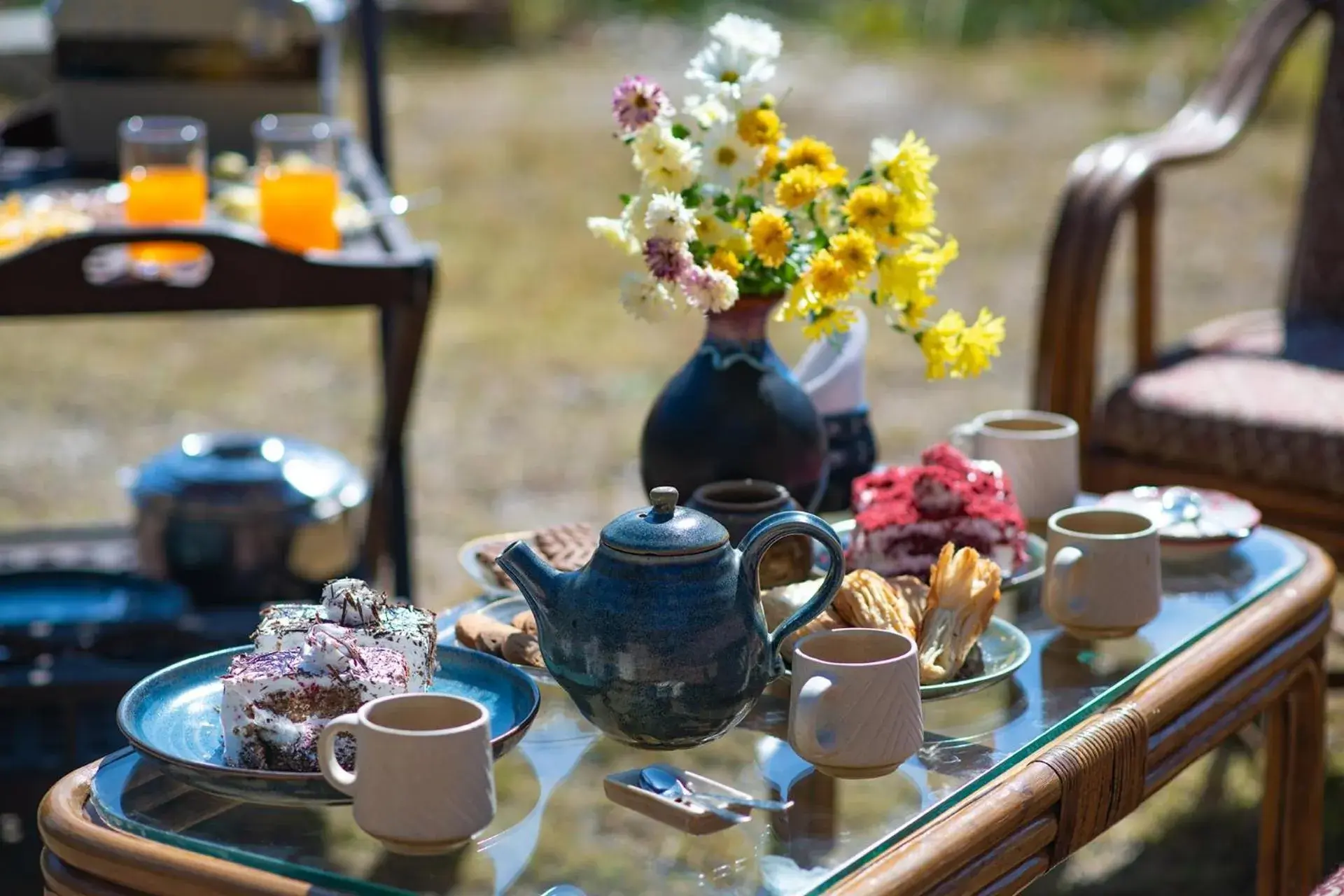 Breakfast in Hollyhock Cottage by VEO - Part of StayVista Breakfast in Hollyhock Cottage by VEO - Part of StayVista