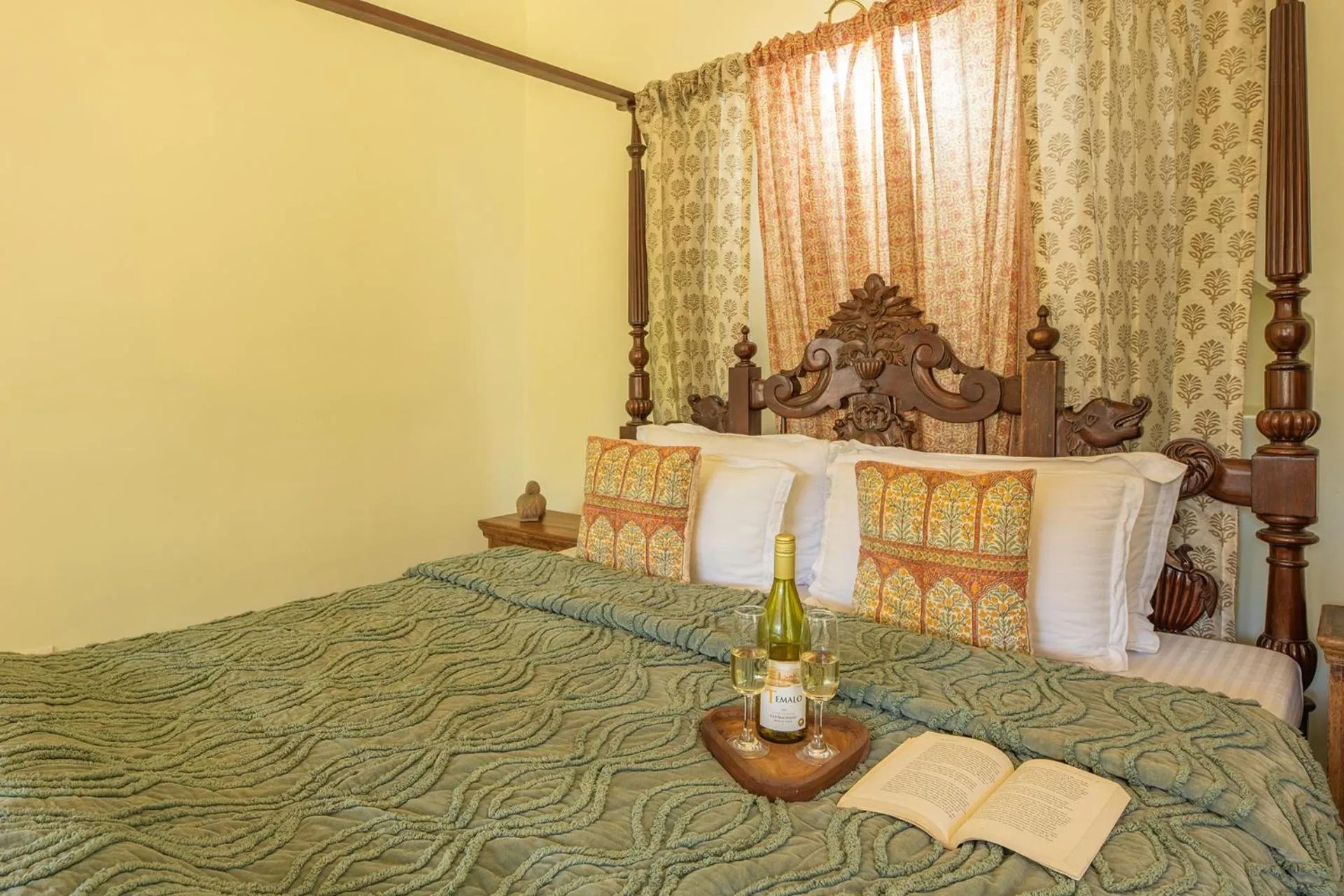 Bedroom, Bed in Hollyhock Cottage by VEO - Part of StayVista