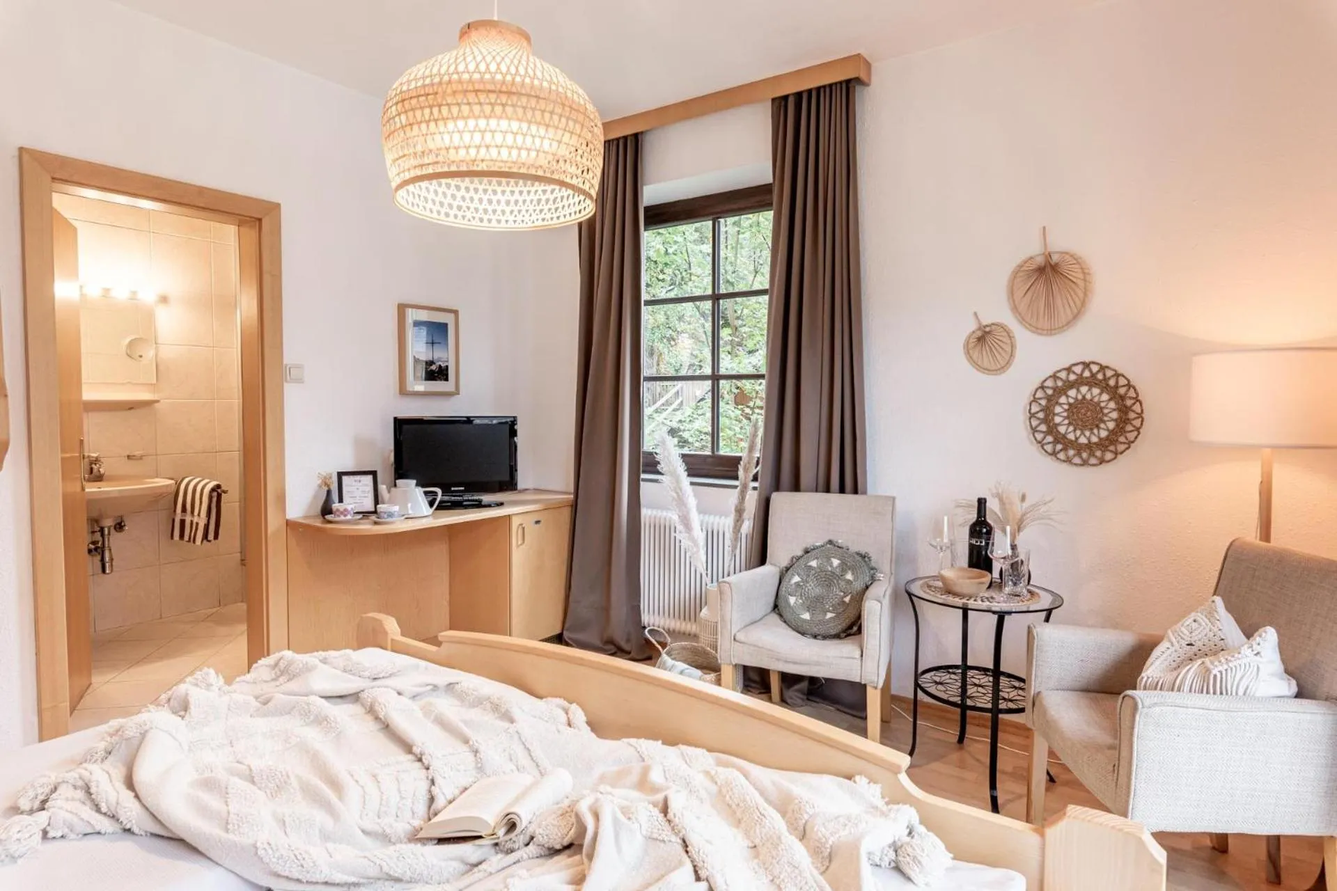 Bed in Der Thomataler Wirt