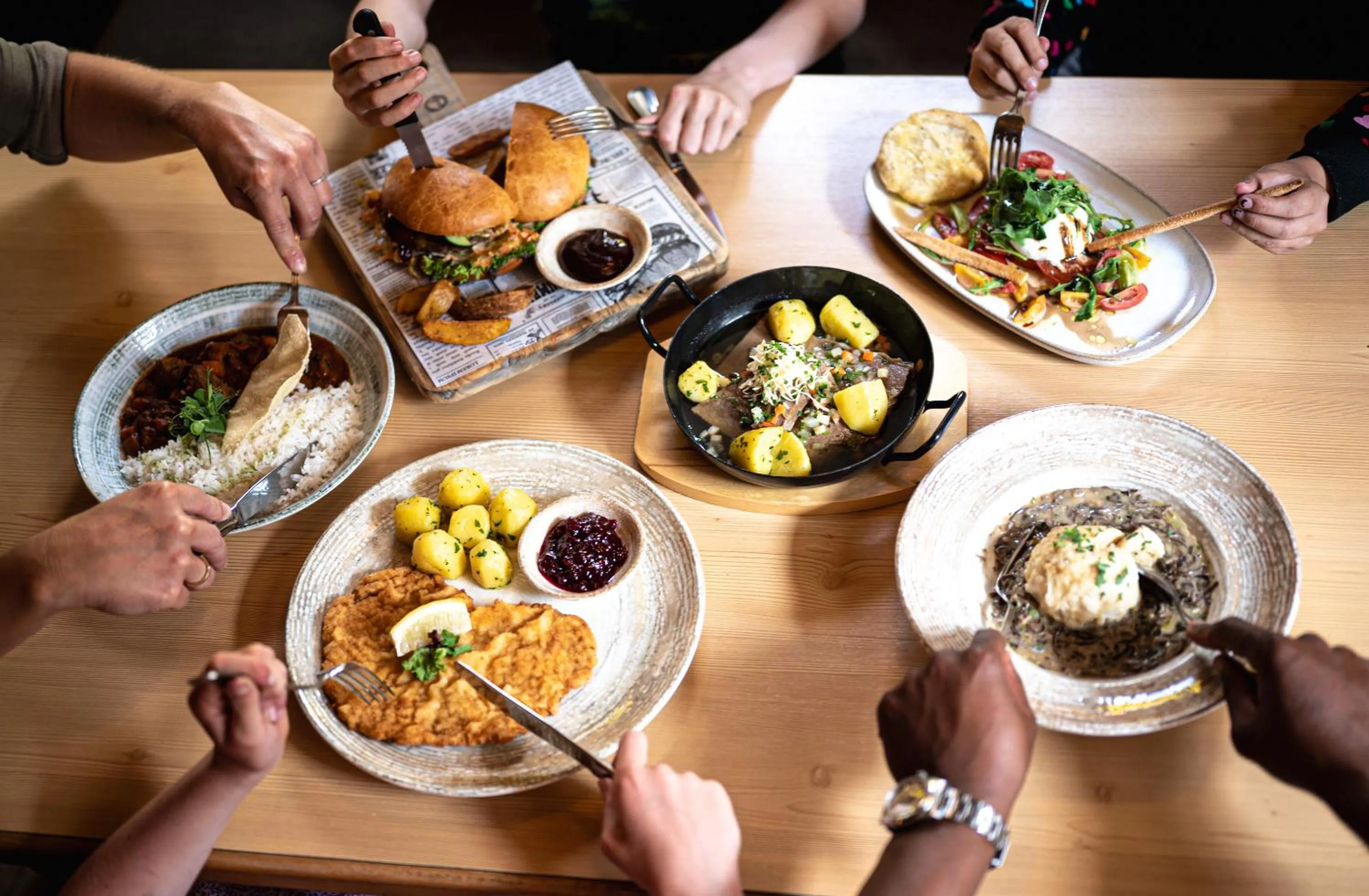 Lunch in Der Thomataler Wirt