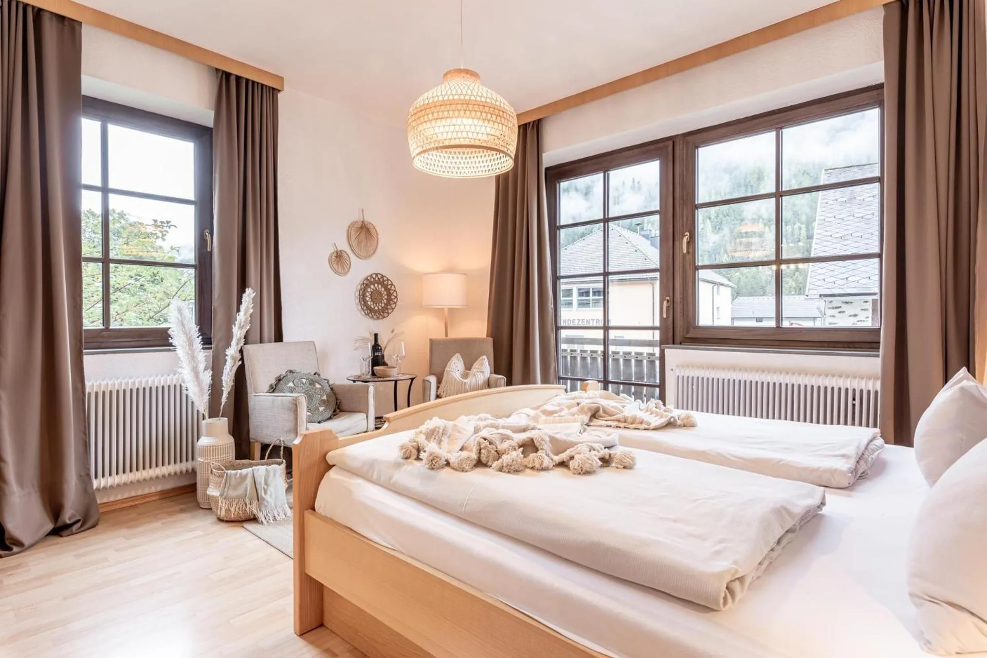 Bed in Der Thomataler Wirt