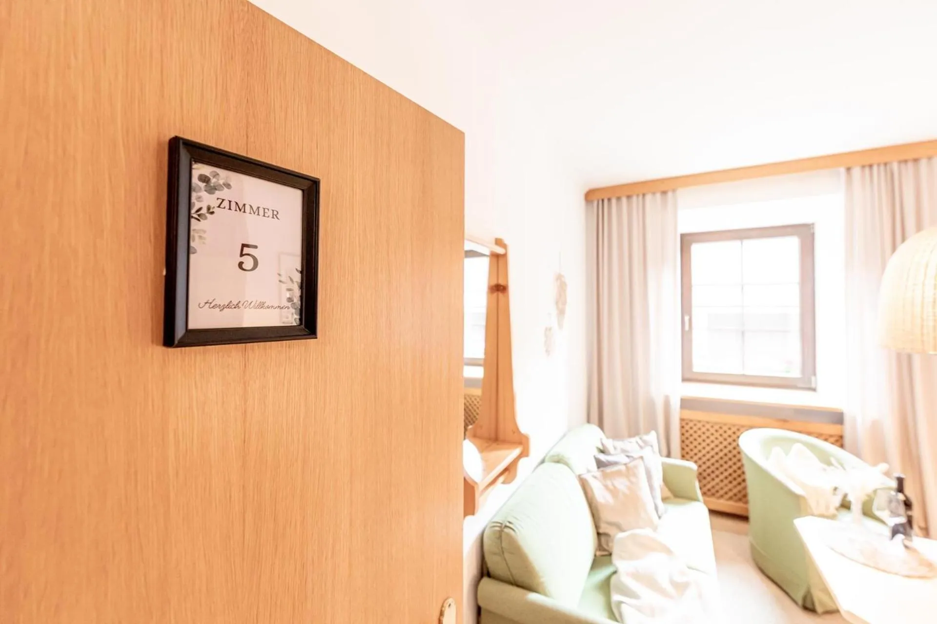 Bed in Der Thomataler Wirt