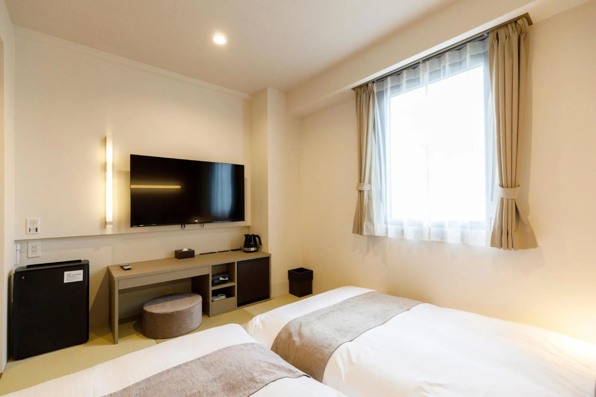 Photo of the whole room, Bed in HOTEL Third Place Hakata