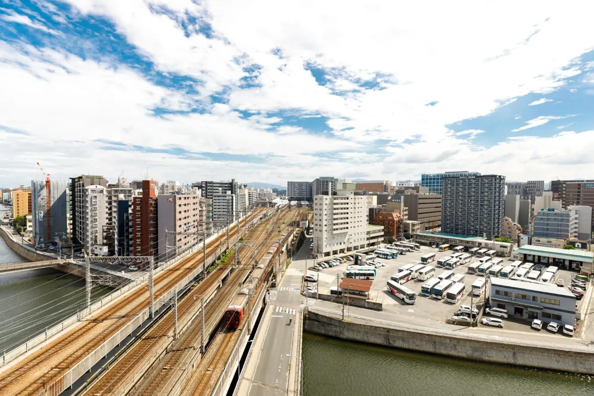 River view in HOTEL Third Place Hakata River view in HOTEL Third Place Hakata