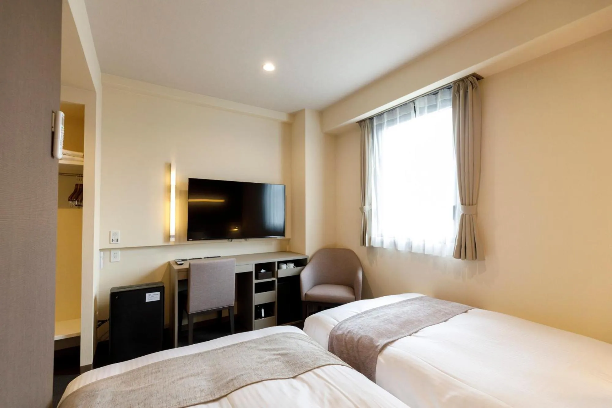 Photo of the whole room, Bed in HOTEL Third Place Hakata