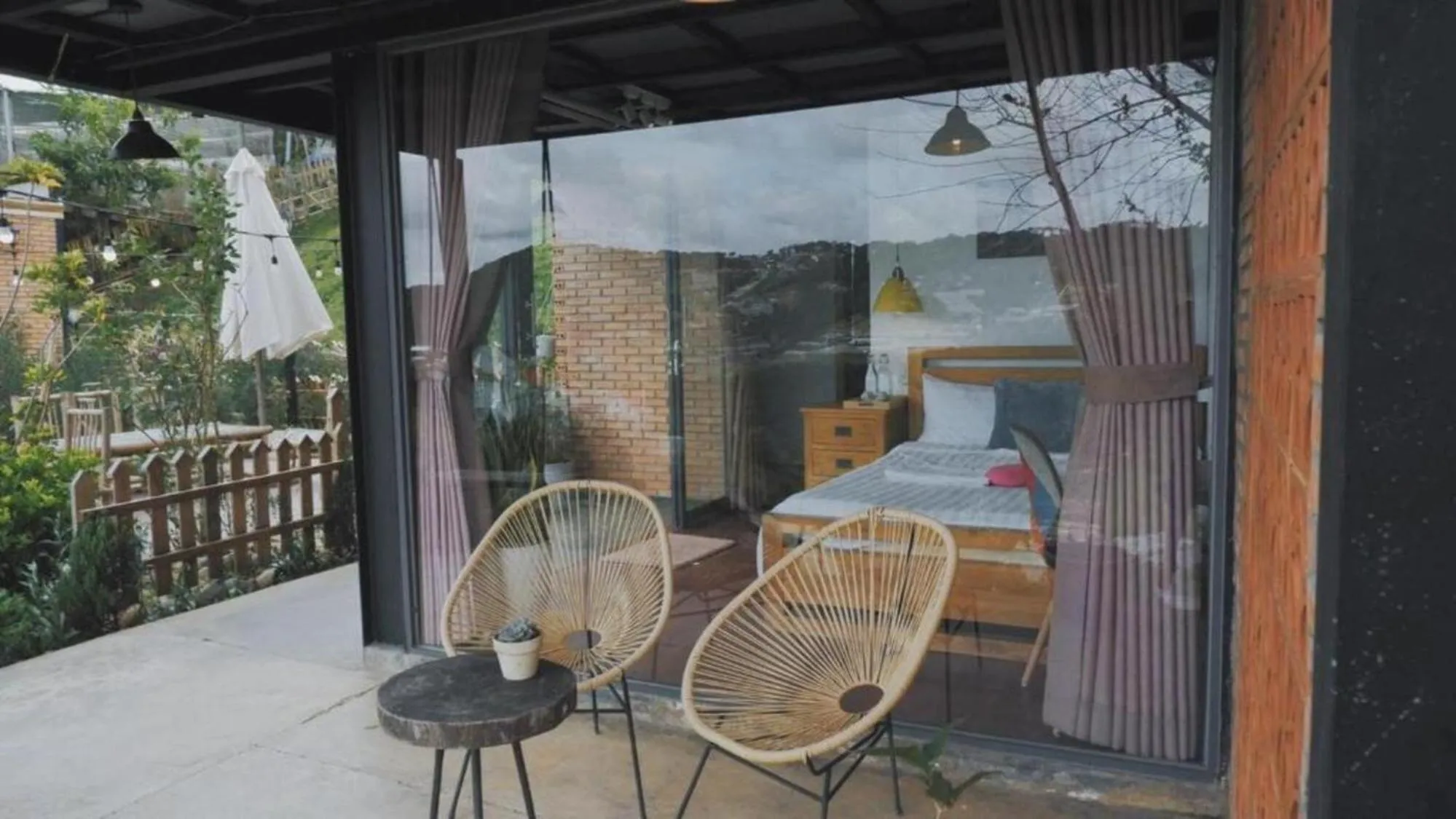 Patio in Lengkeng Da Lat Homestay
