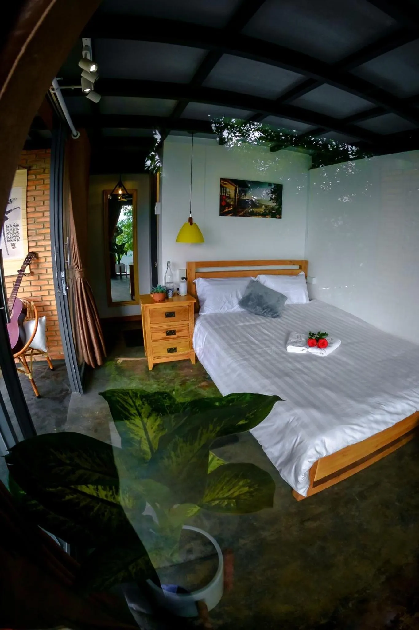 Bed in Lengkeng Da Lat Homestay