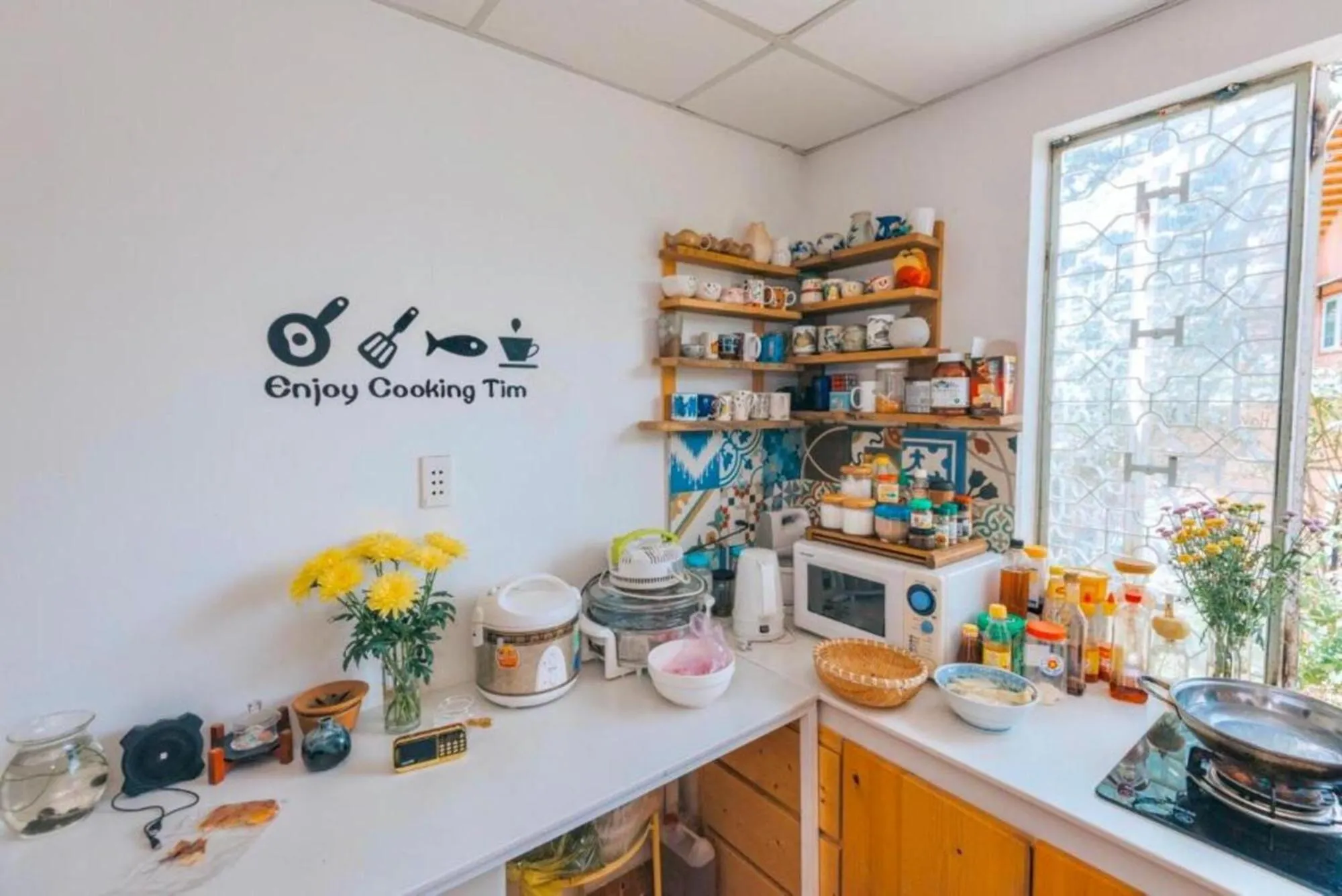 Coffee/tea facilities in Lengkeng Da Lat Homestay