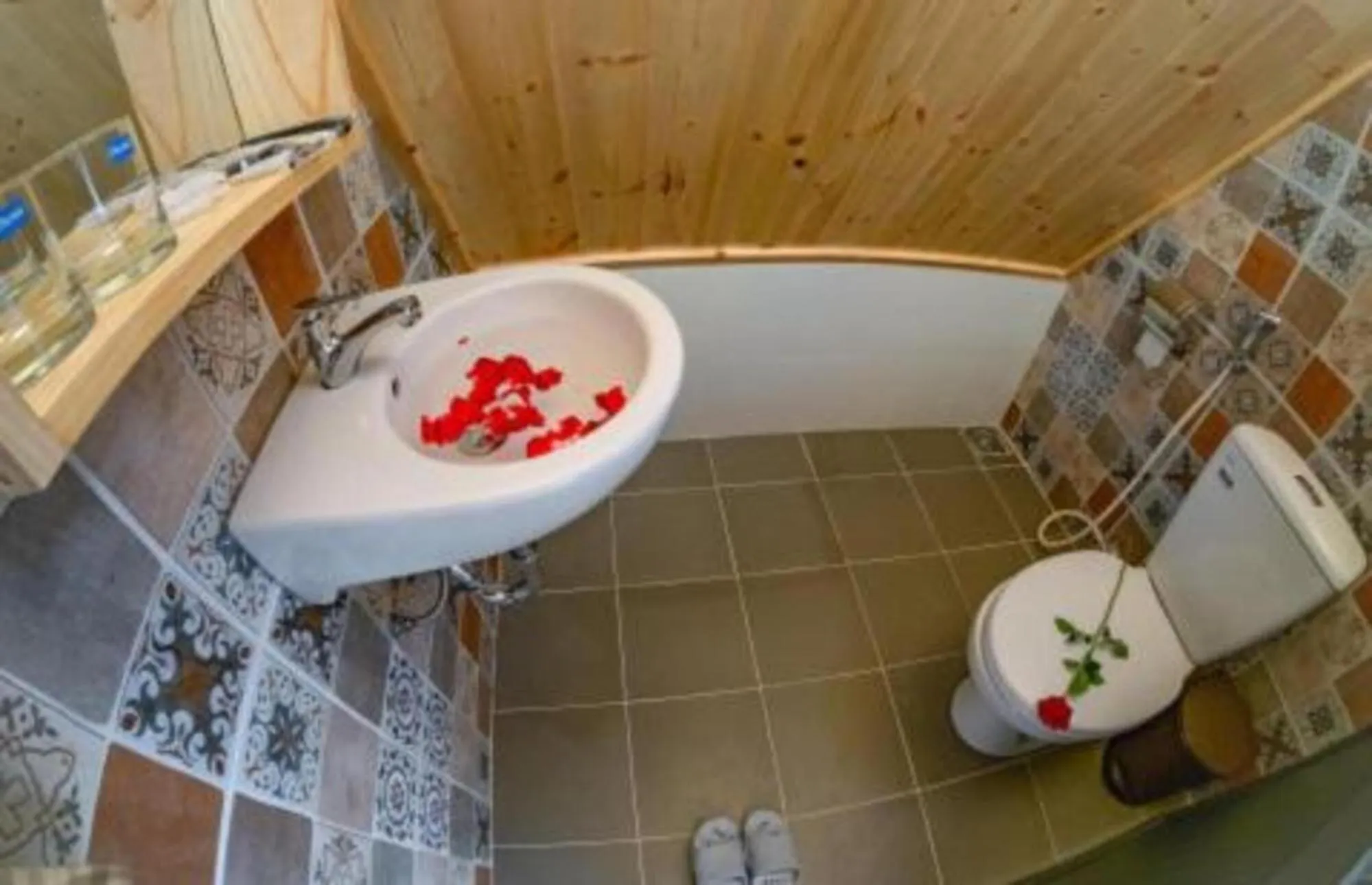 Bathroom in Lengkeng Da Lat Homestay