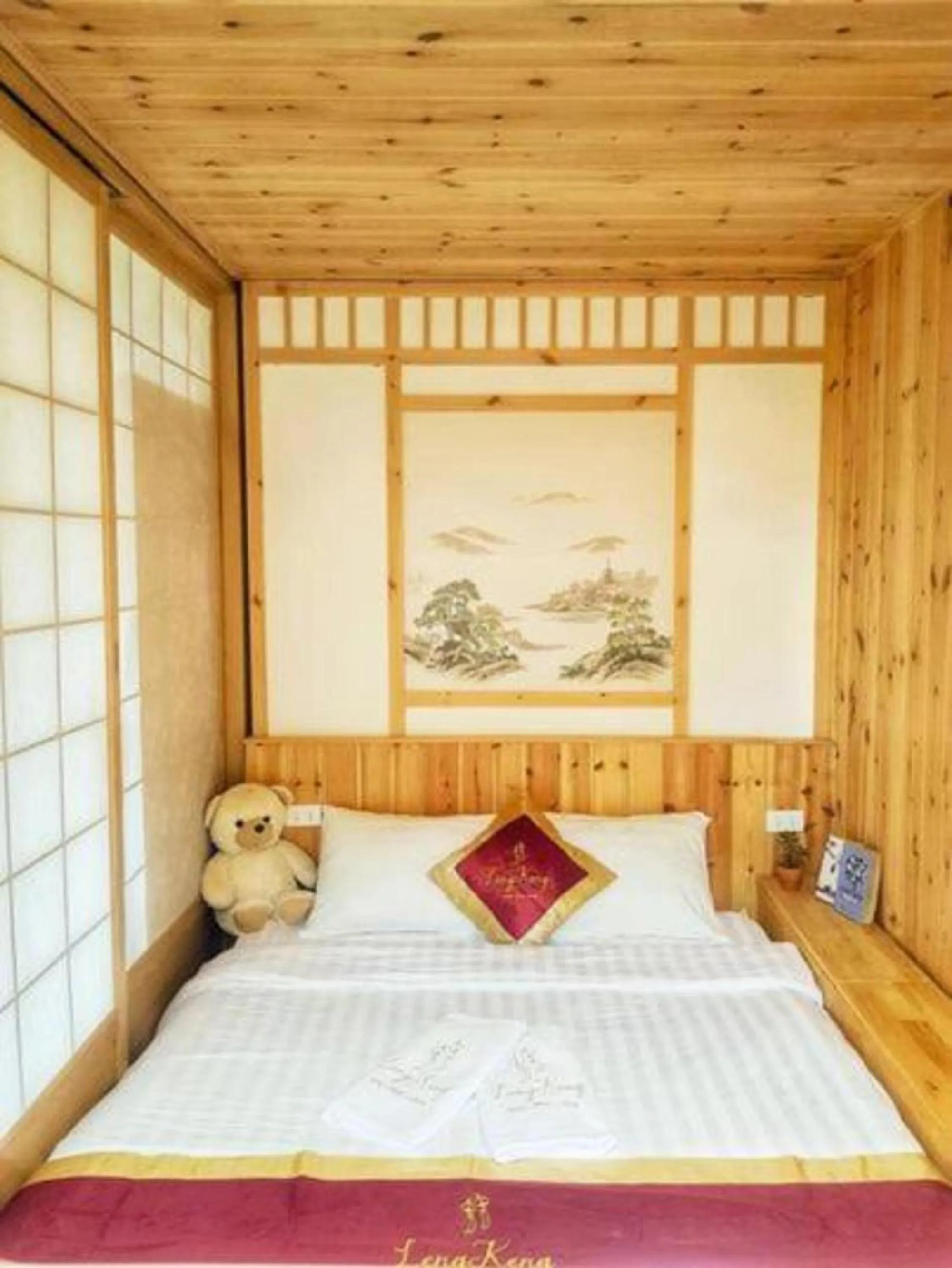 Bed in Lengkeng Da Lat Homestay