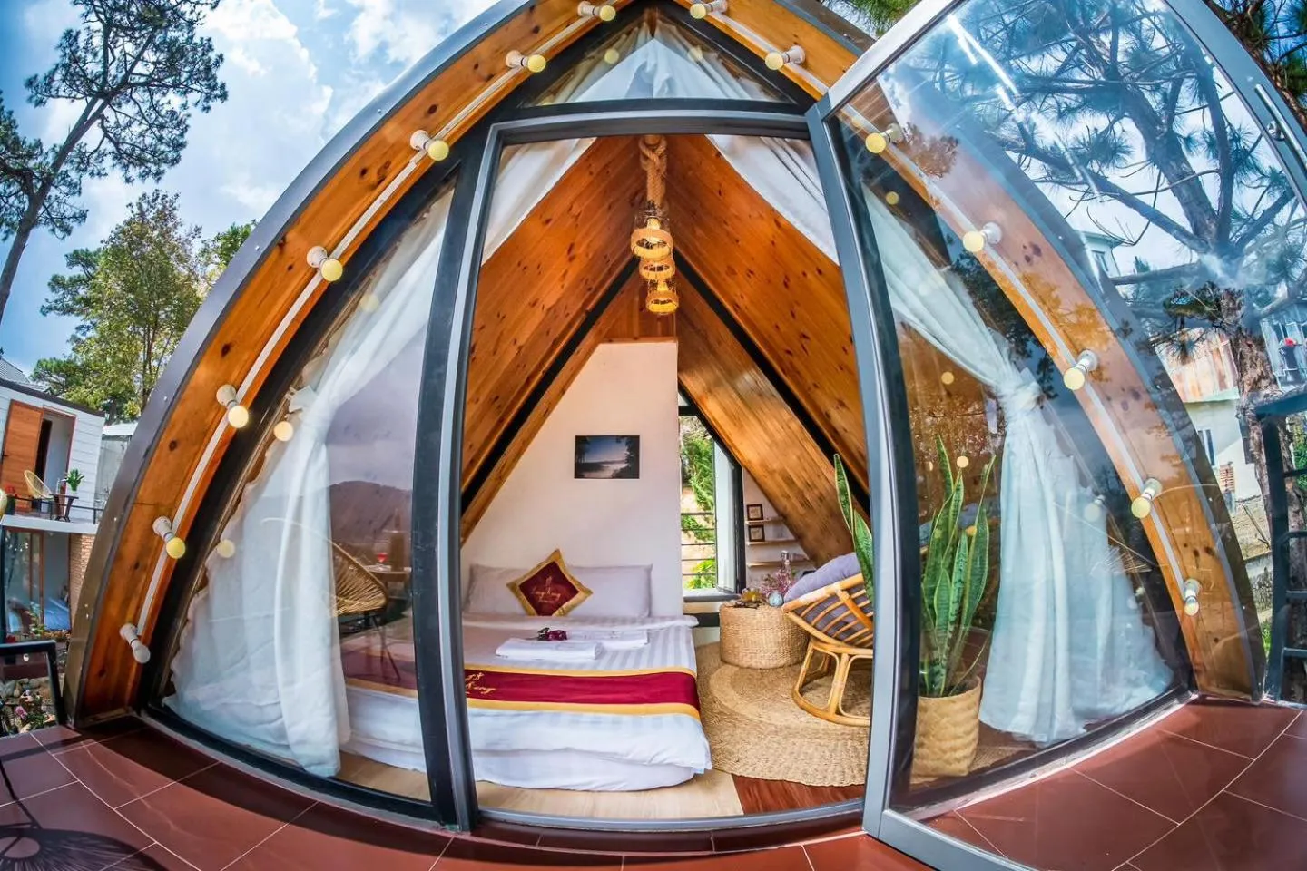 Bed in Lengkeng Da Lat Homestay