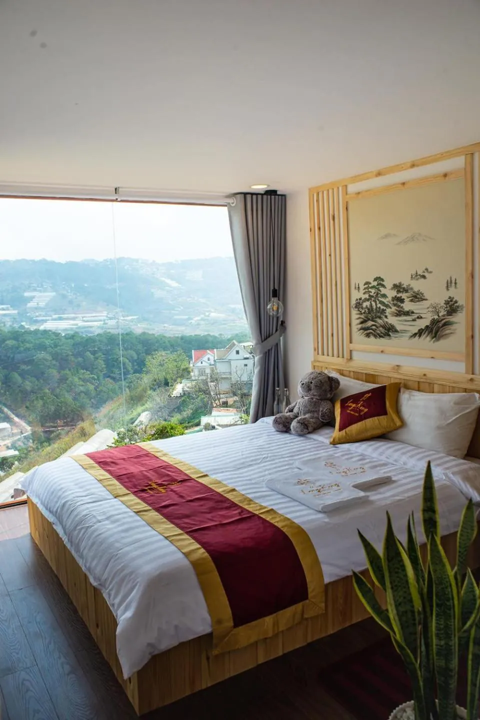 Bed in Lengkeng Da Lat Homestay