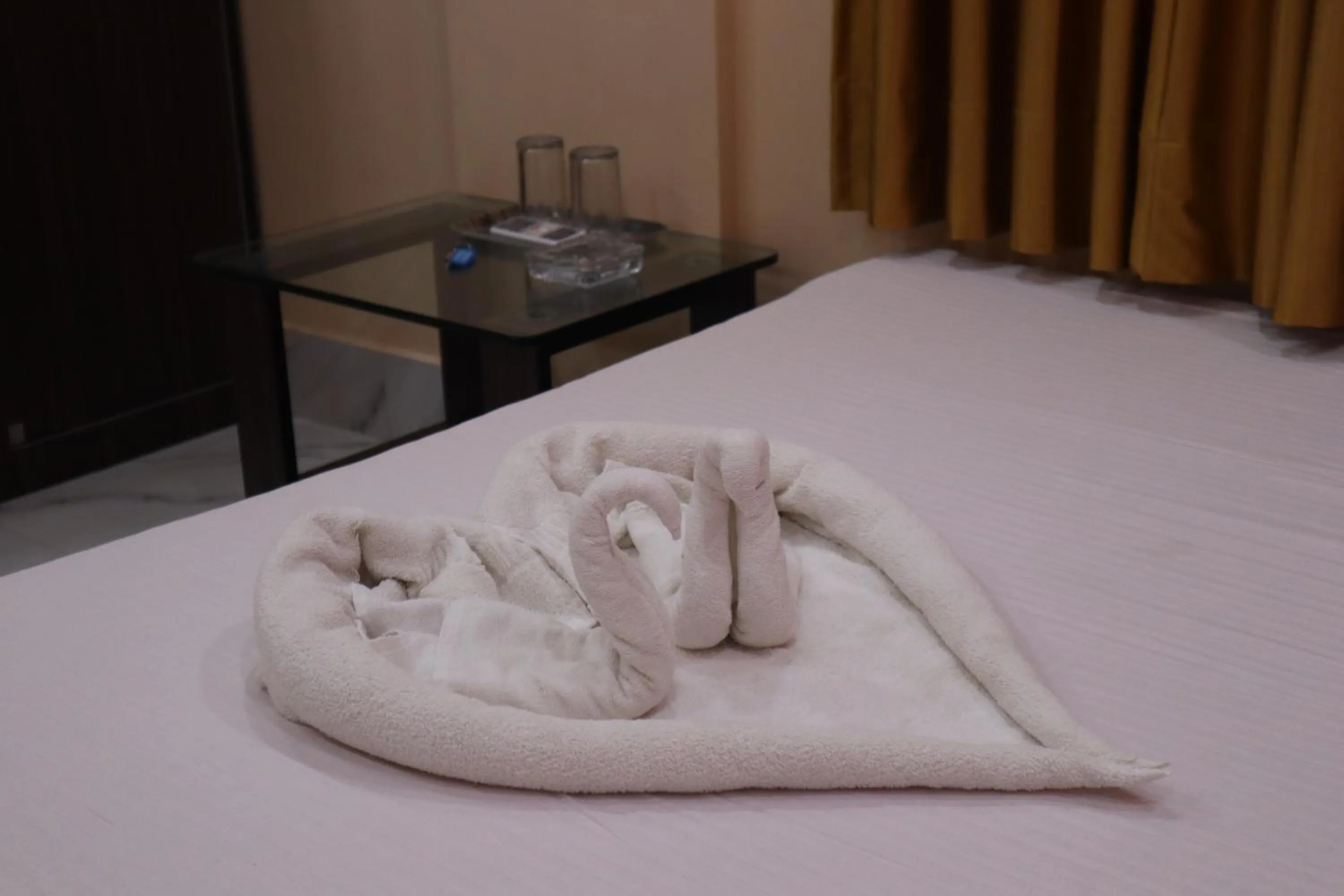 Bed in Hotel Saan Berhampore