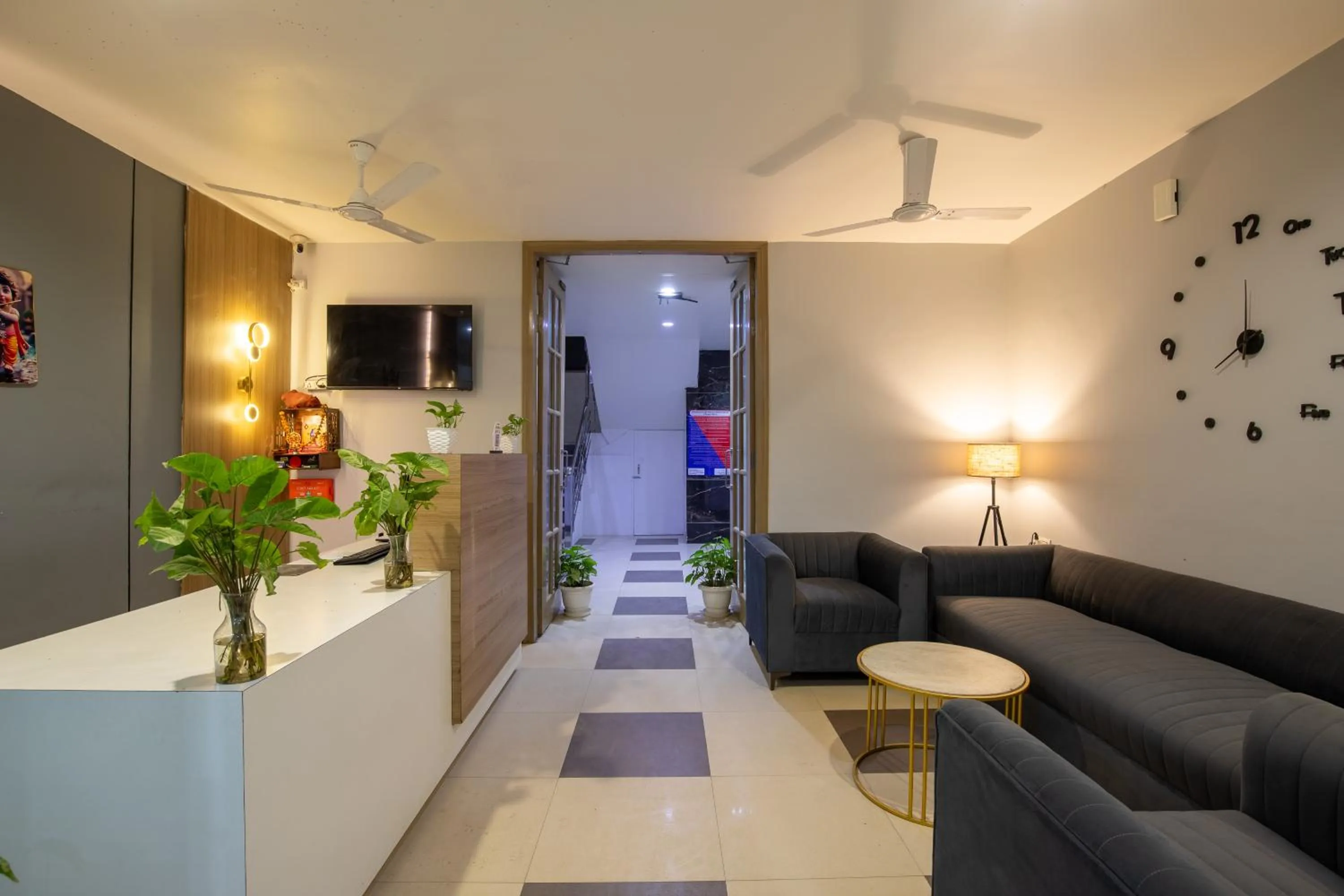 Lobby or reception in BedChambers Serviced Apartment, Medicity