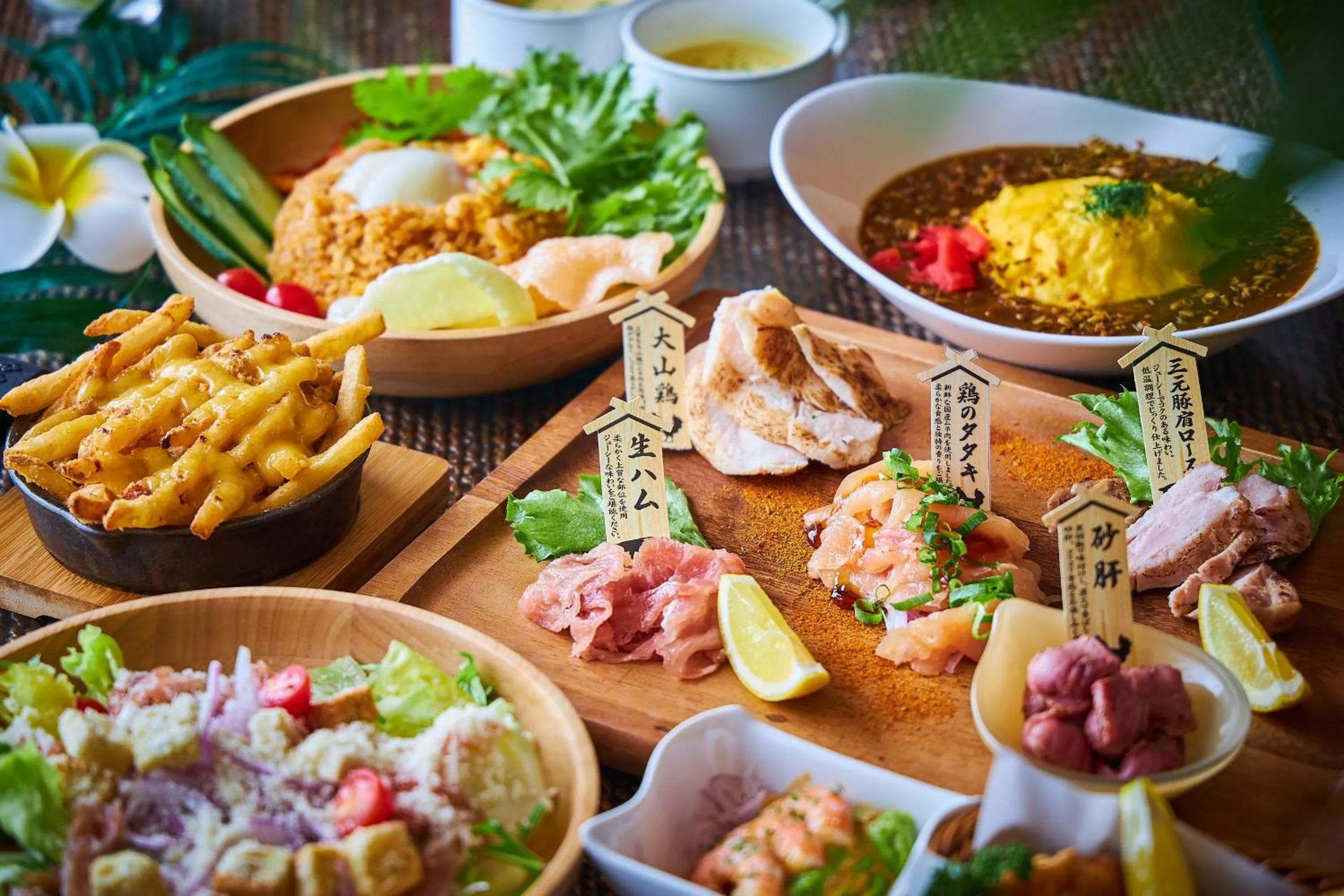 Food and drinks in BaliAn Resort Forest Ikebukuro