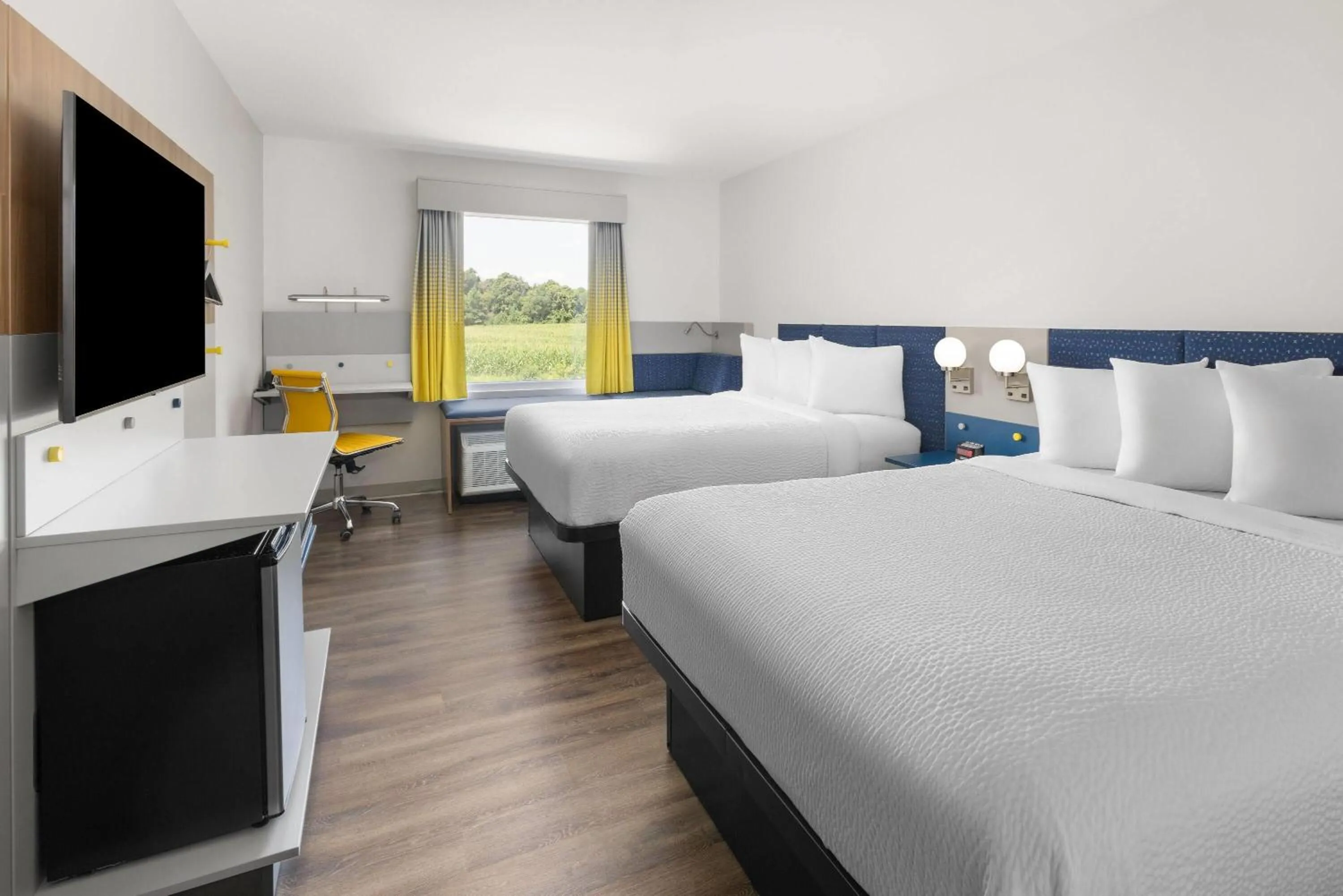 Photo of the whole room in Microtel Inn & Suites by Wyndham Rehoboth Beach