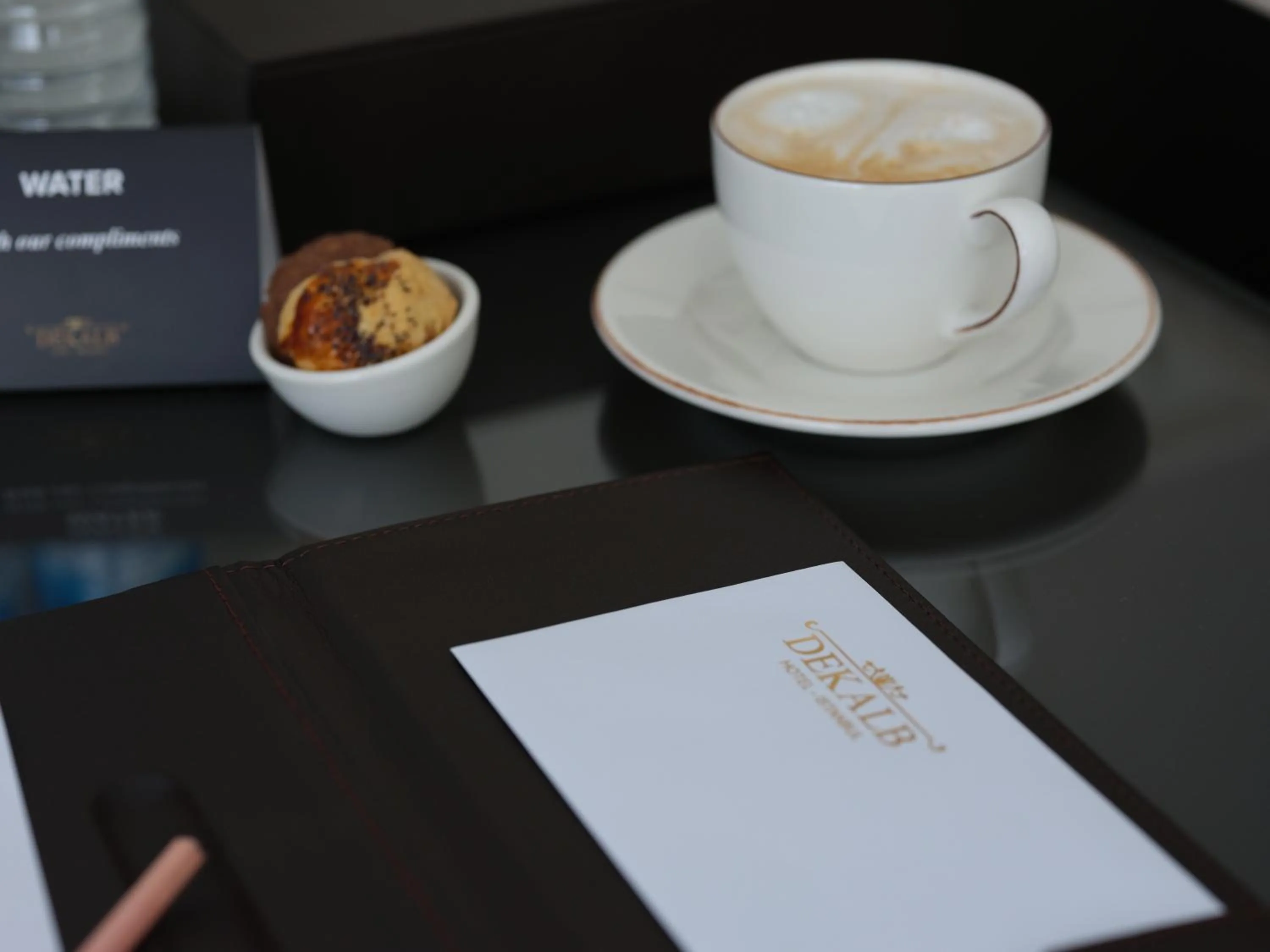 Decorative detail in Dekalb Hotel