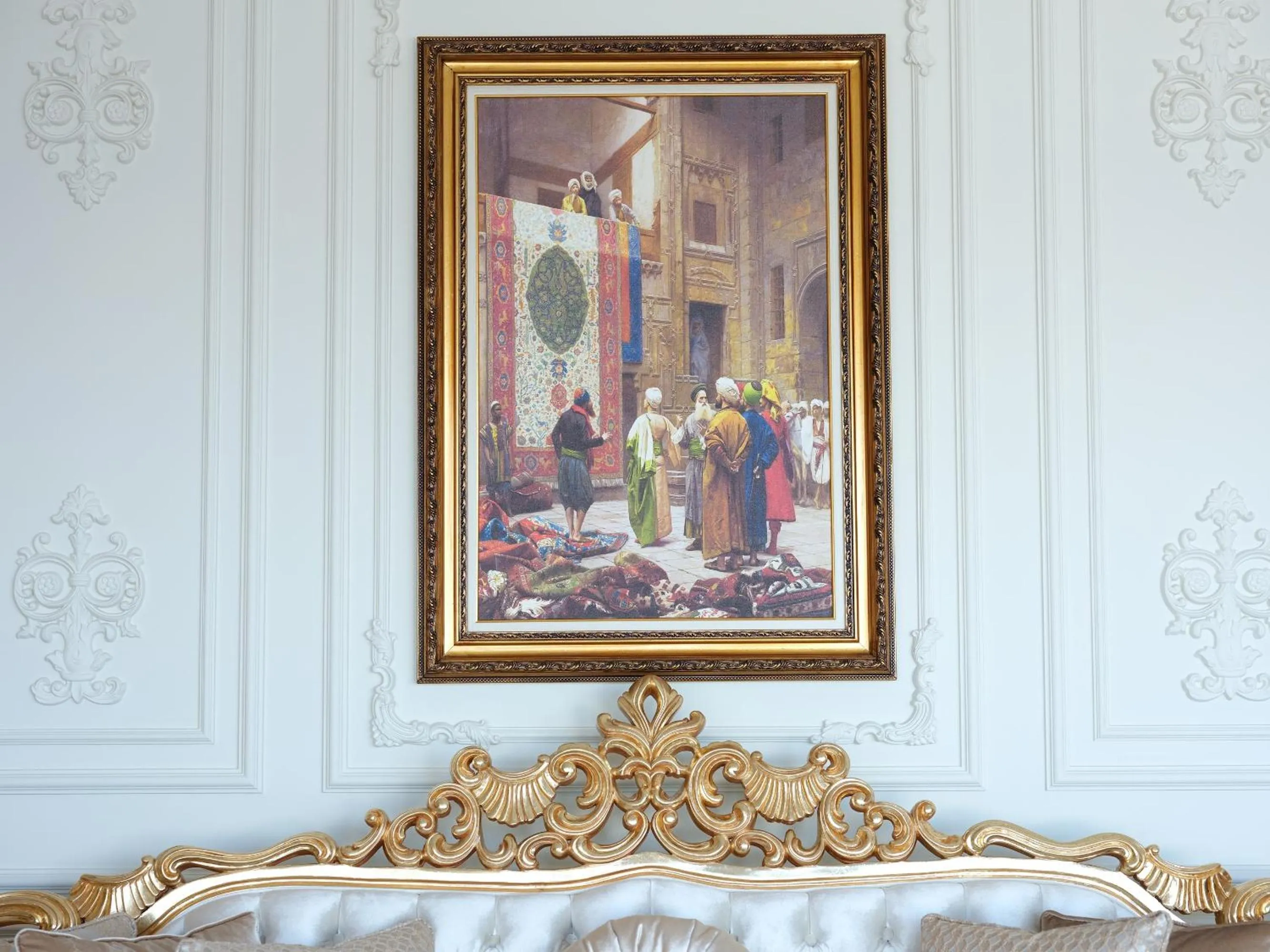 Decorative detail in Dekalb Hotel