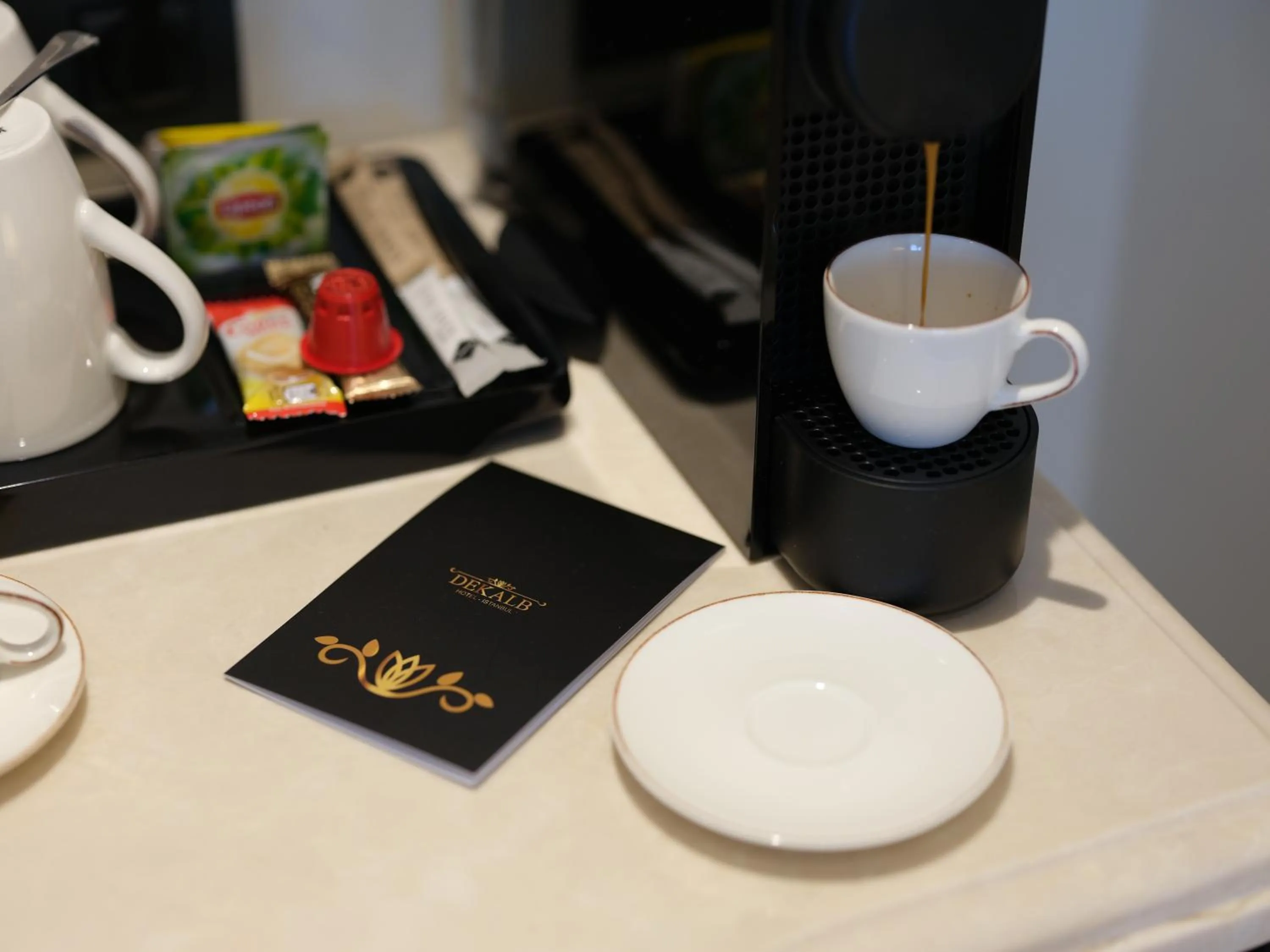 Decorative detail in Dekalb Hotel