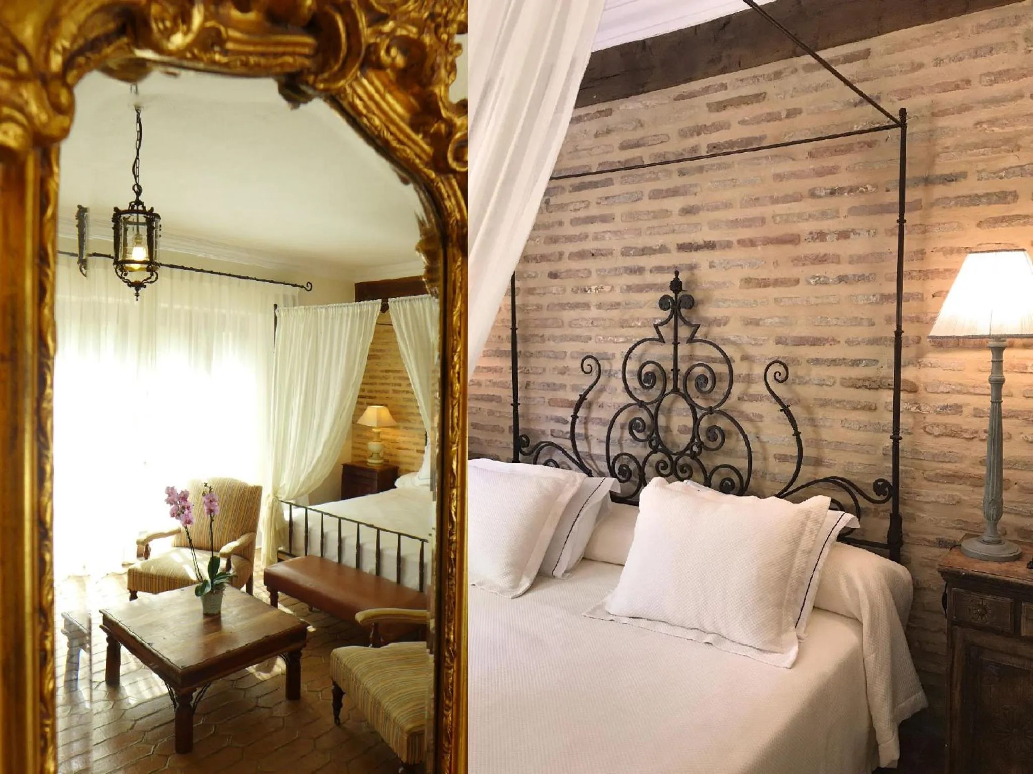 Bed in Finca Monasterio