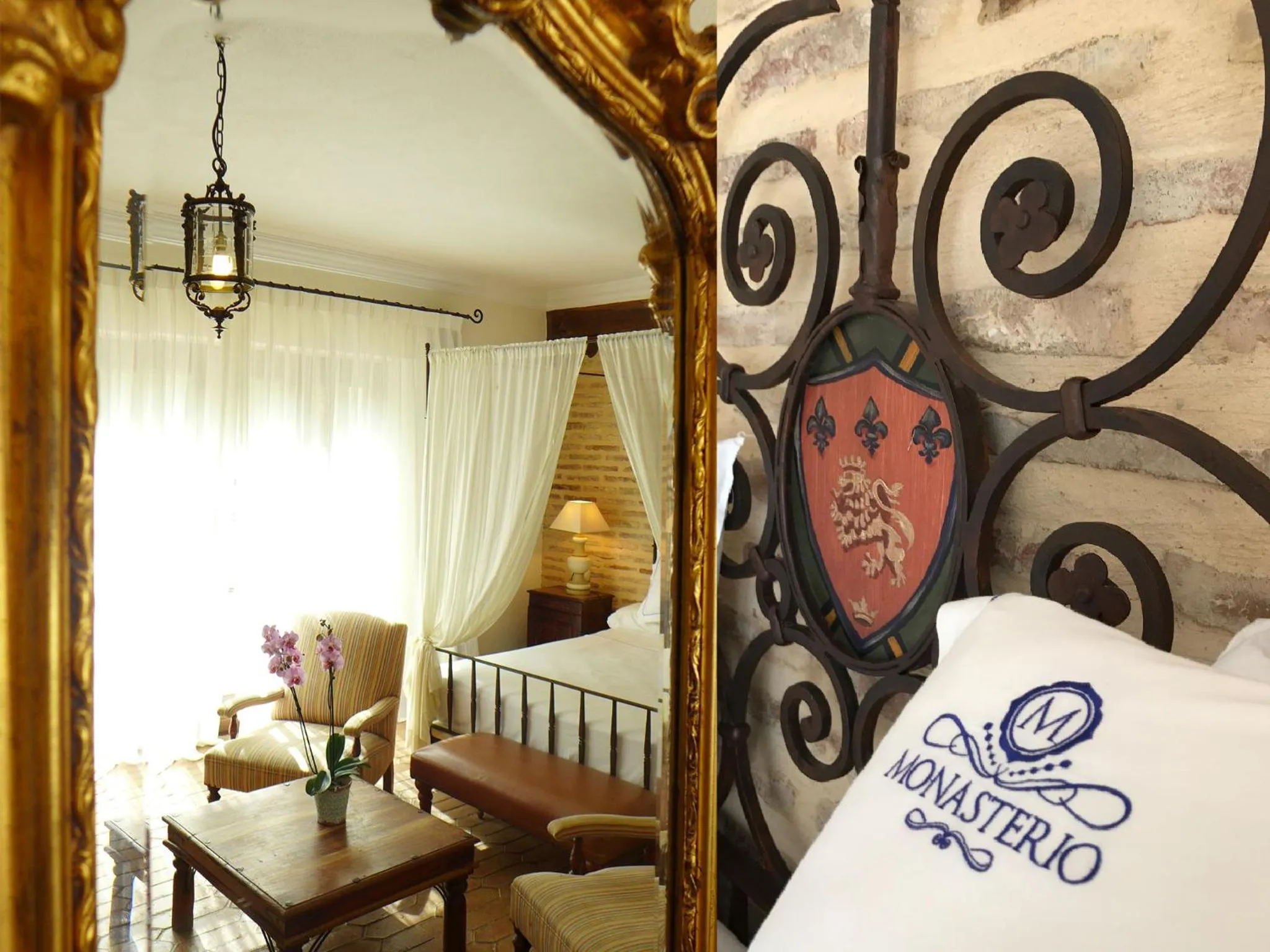 Bed in Finca Monasterio