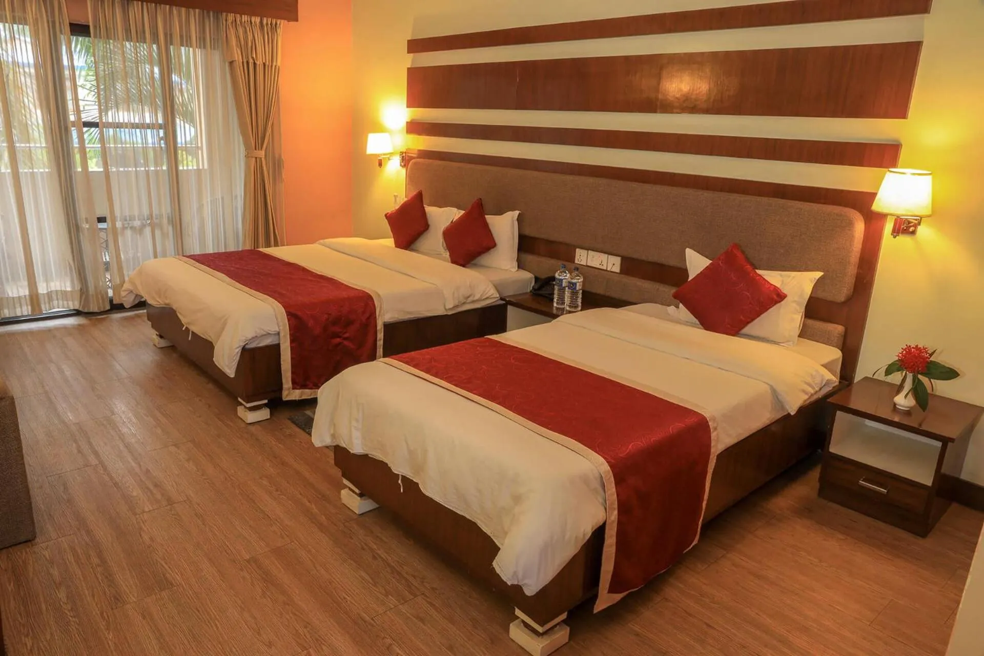 Bedroom in Bharatpur Garden Resort