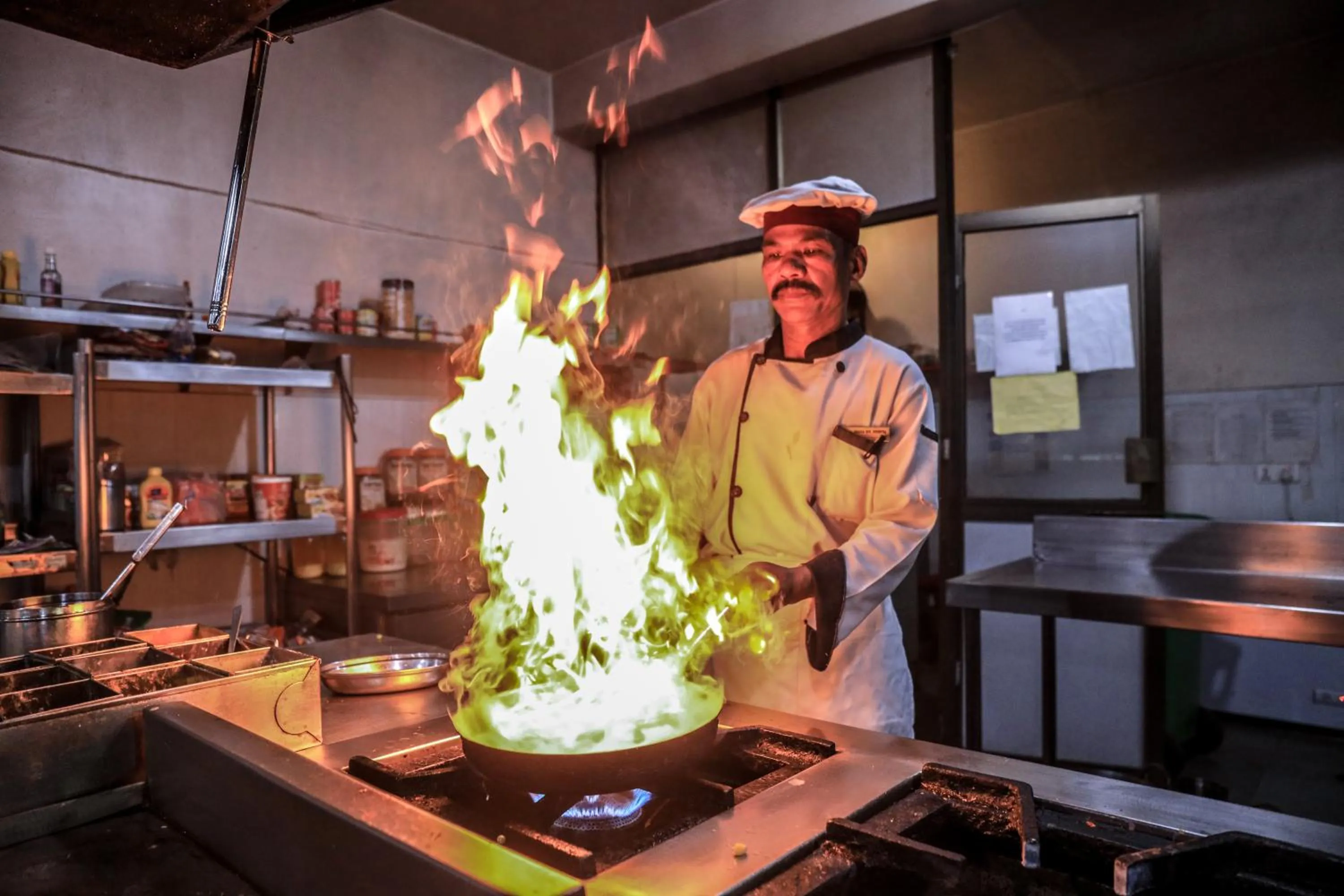 BBQ facilities in Bharatpur Garden Resort