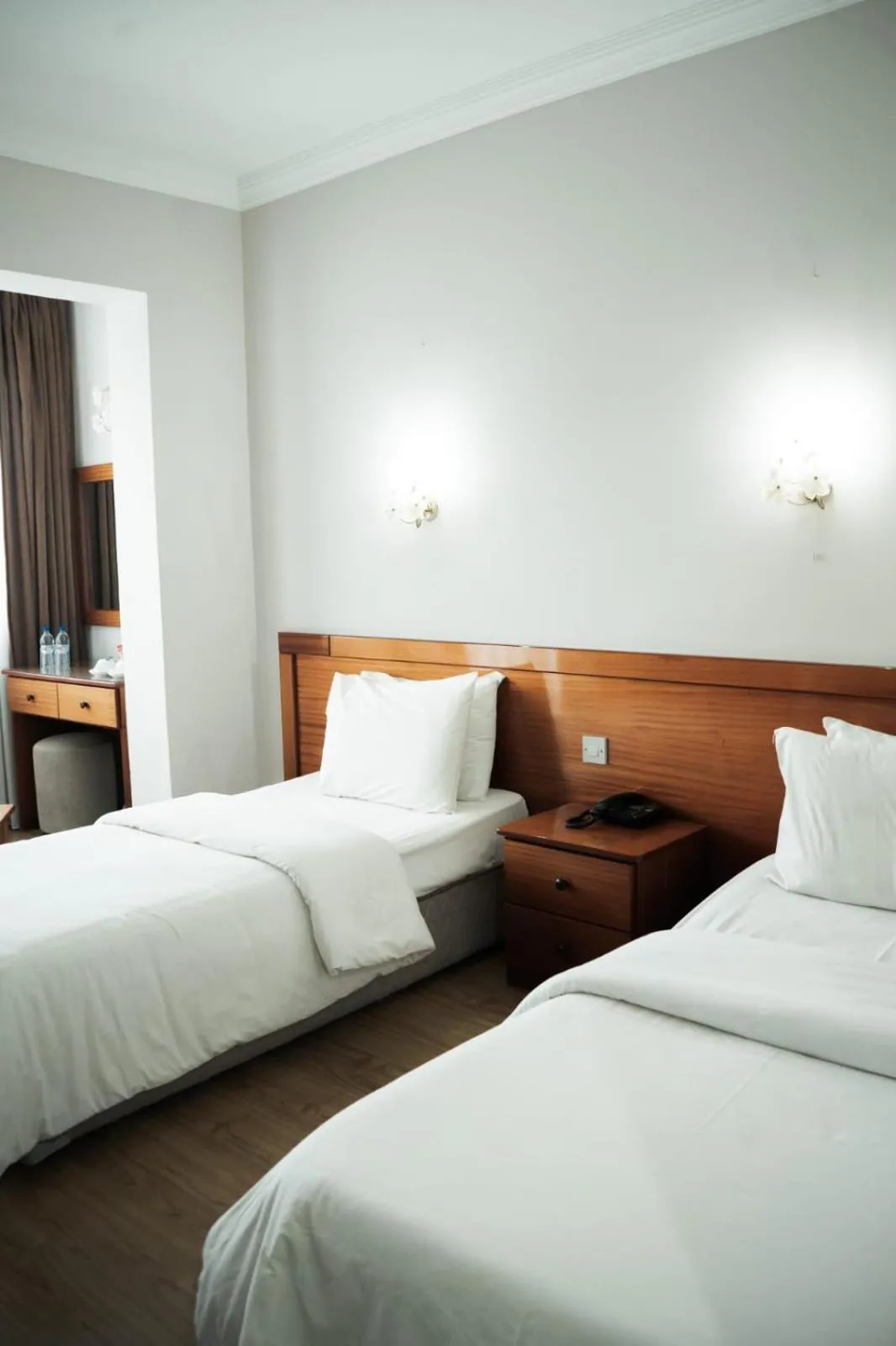 Bed in Mountain View Hotel