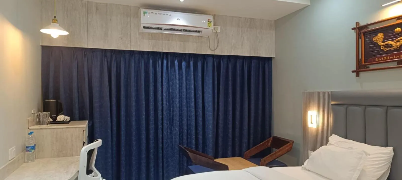 Bedroom, Bed in Hotel Lee Garden Near to Blue Flag Beach 500 Mtrs