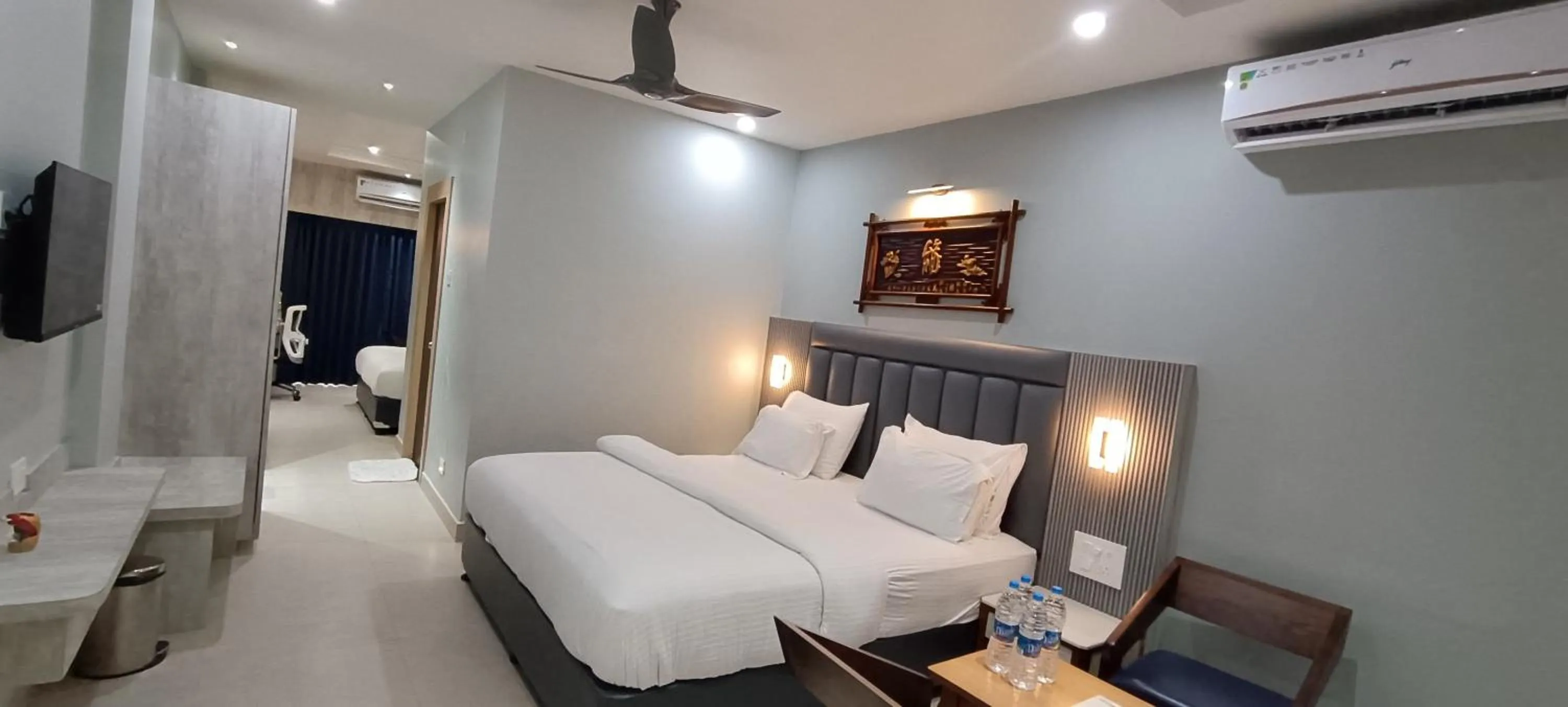 Bedroom, Bed in Hotel Lee Garden Near to Blue Flag Beach 500 Mtrs
