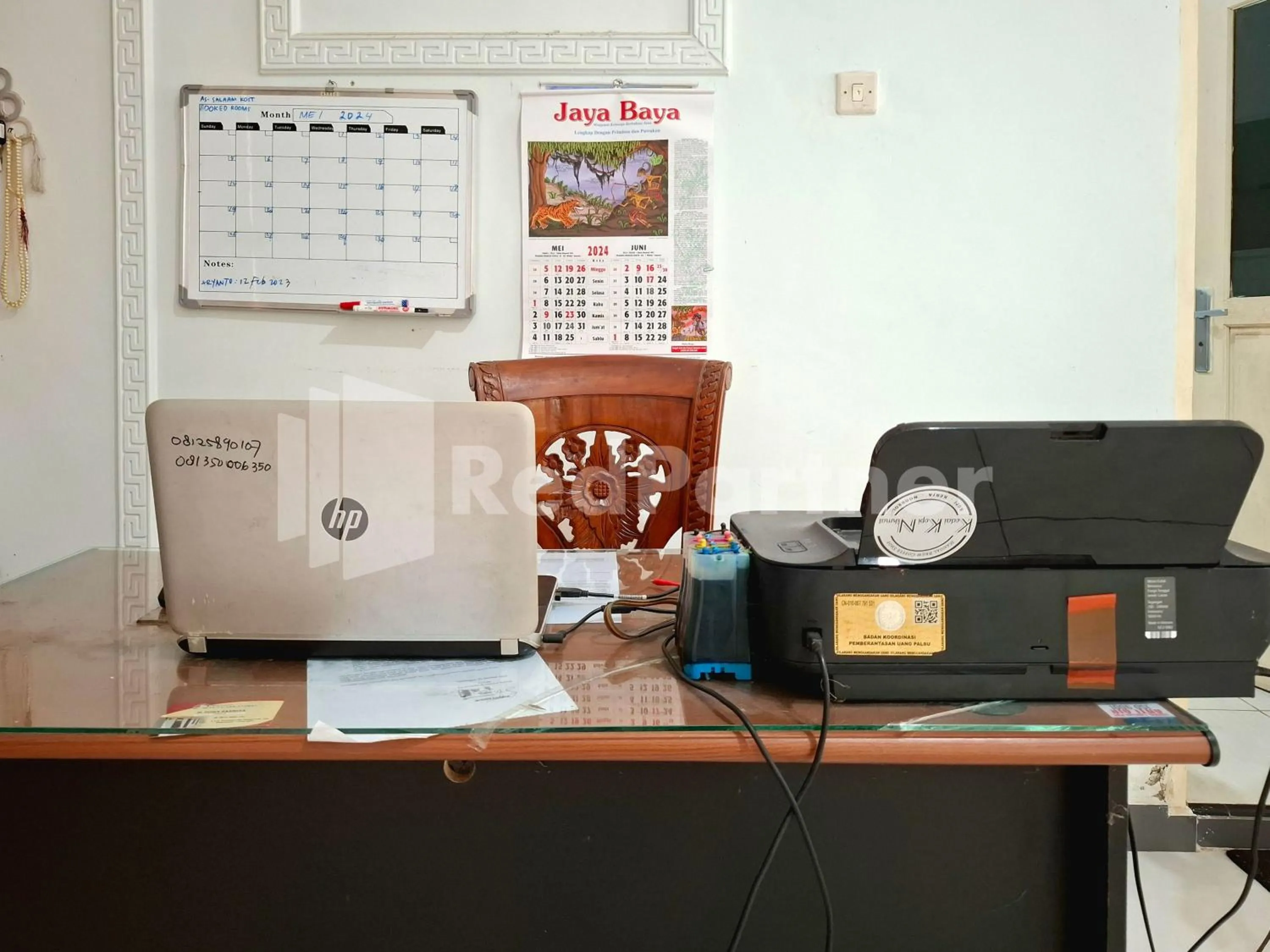 Lobby or reception in Assalaam Homestay Syariah RedPartner