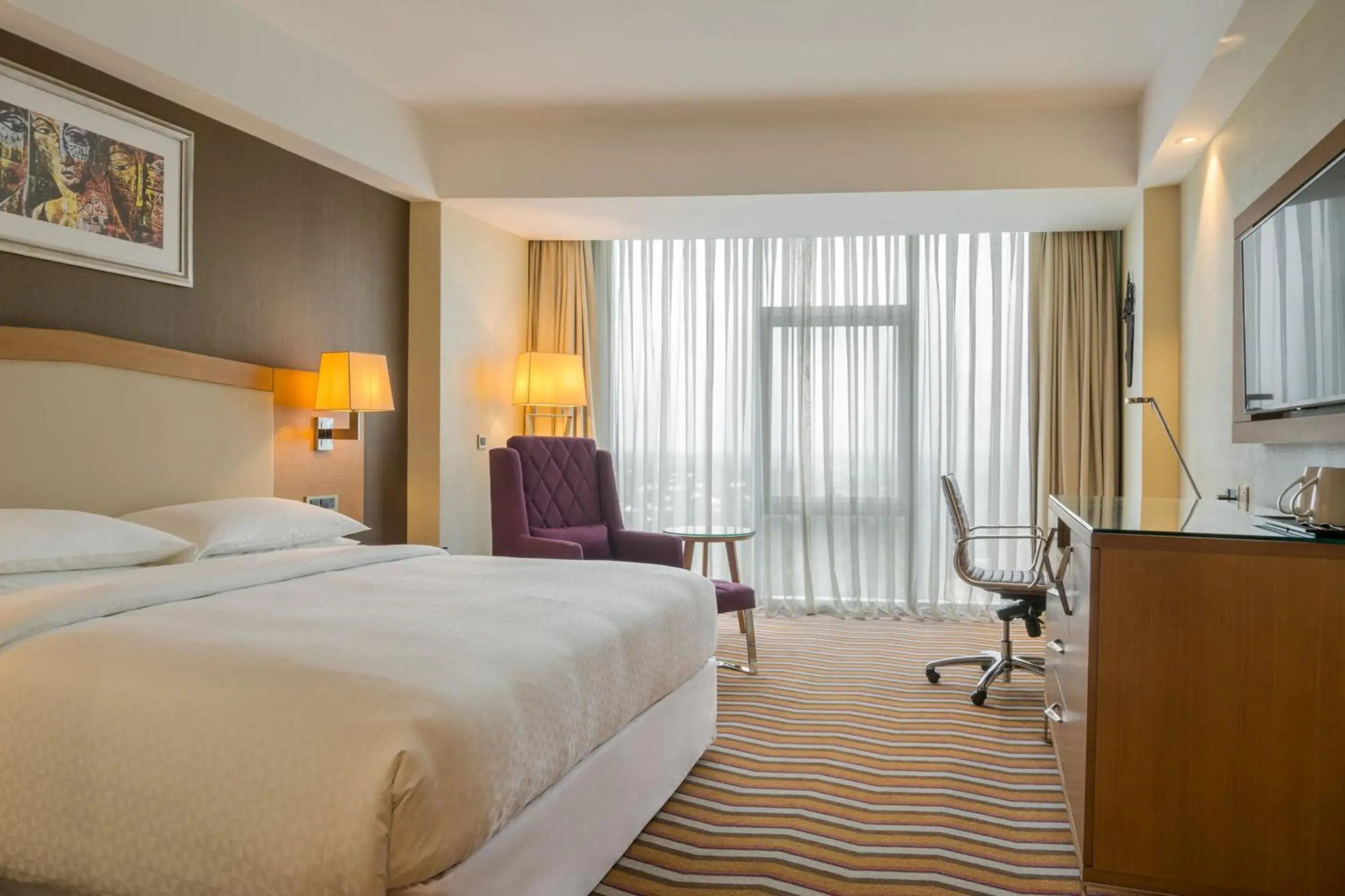 Deluxe King Room with City View in Four Points by Sheraton Ikot Ekpene Deluxe King Room with City View in Four Points by Sheraton Ikot Ekpene